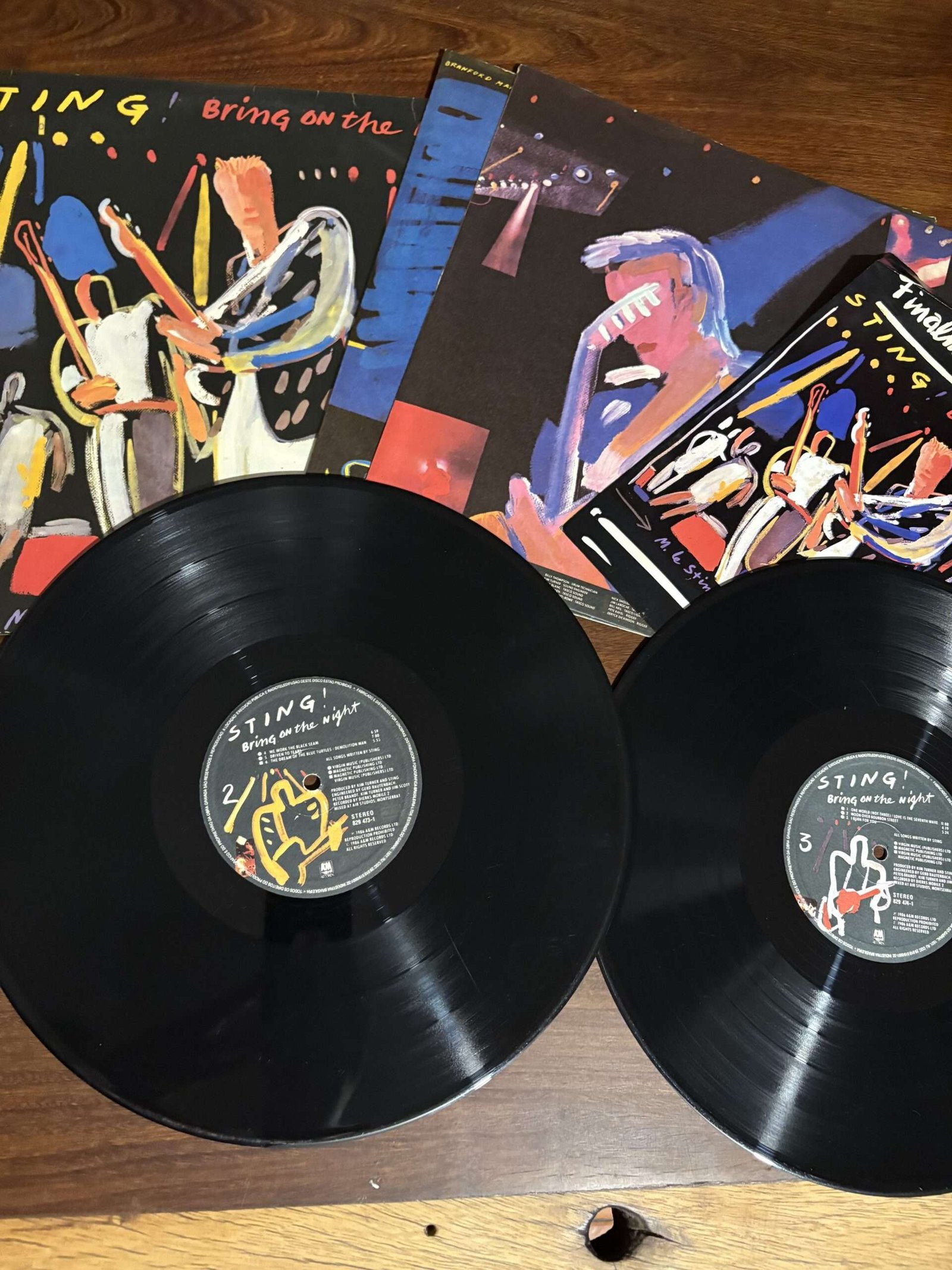 Lp Sting - Bring On The Night (1986) Duplo - Imagem 3