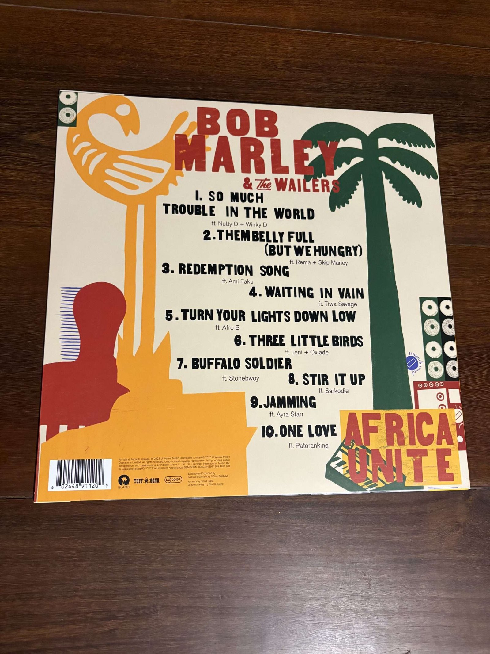 Lp Bob Marley - Africa Unite (1979) Edição Clube do Vinil - Imagem 3