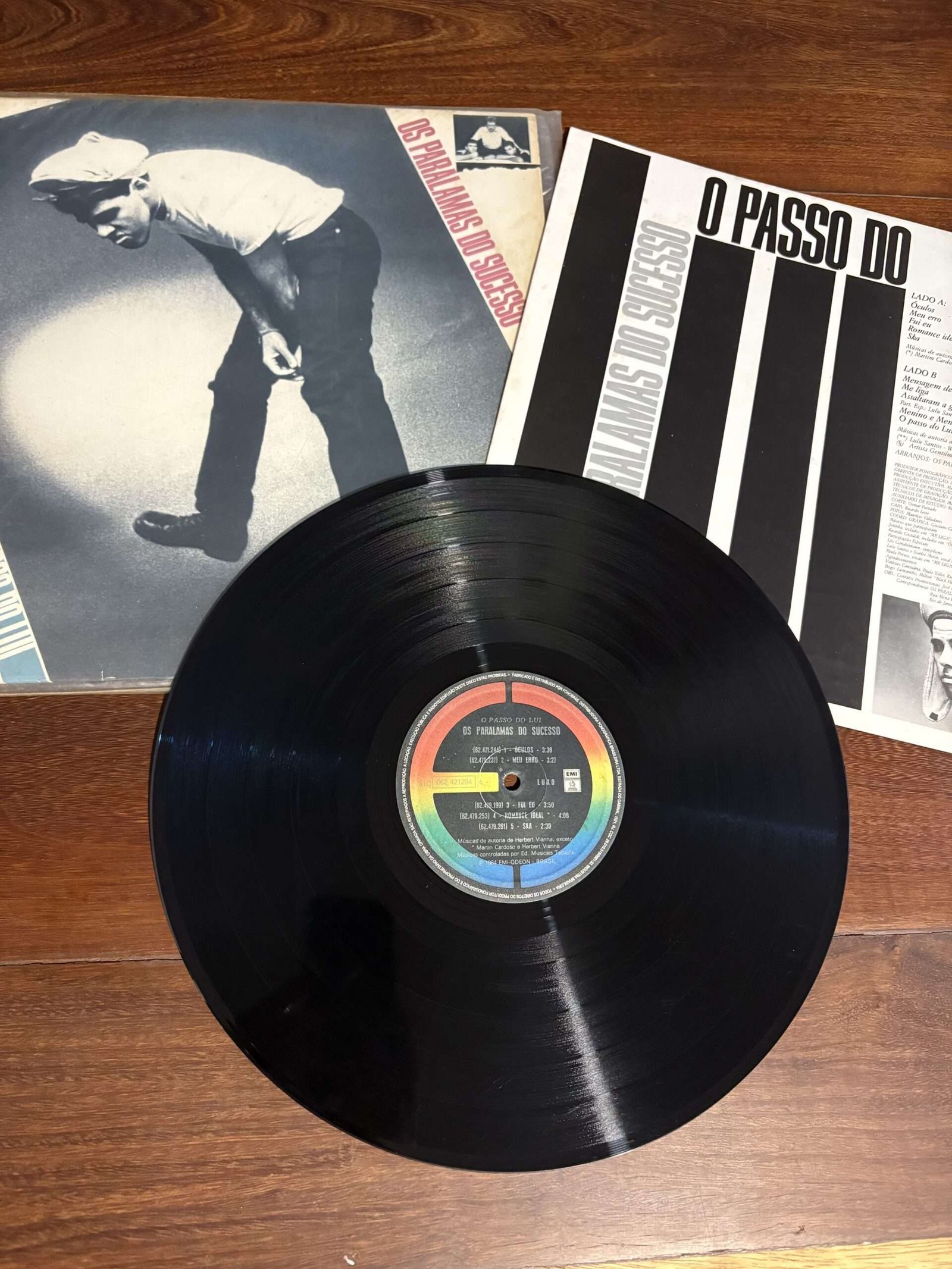 Lp Os Paralamas do Sucesso - O Passo de Lui (1984) - Imagem 3