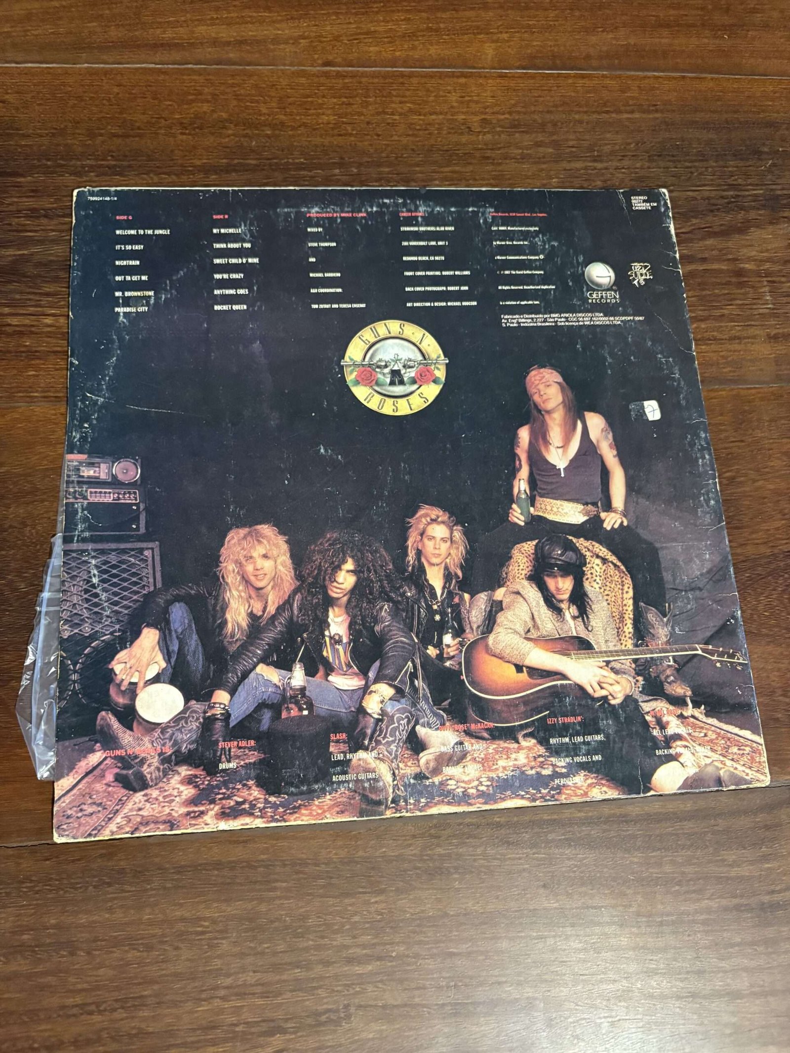 Lp Guns N' Roses - Appetite for Destruction (1987) - Imagem 2