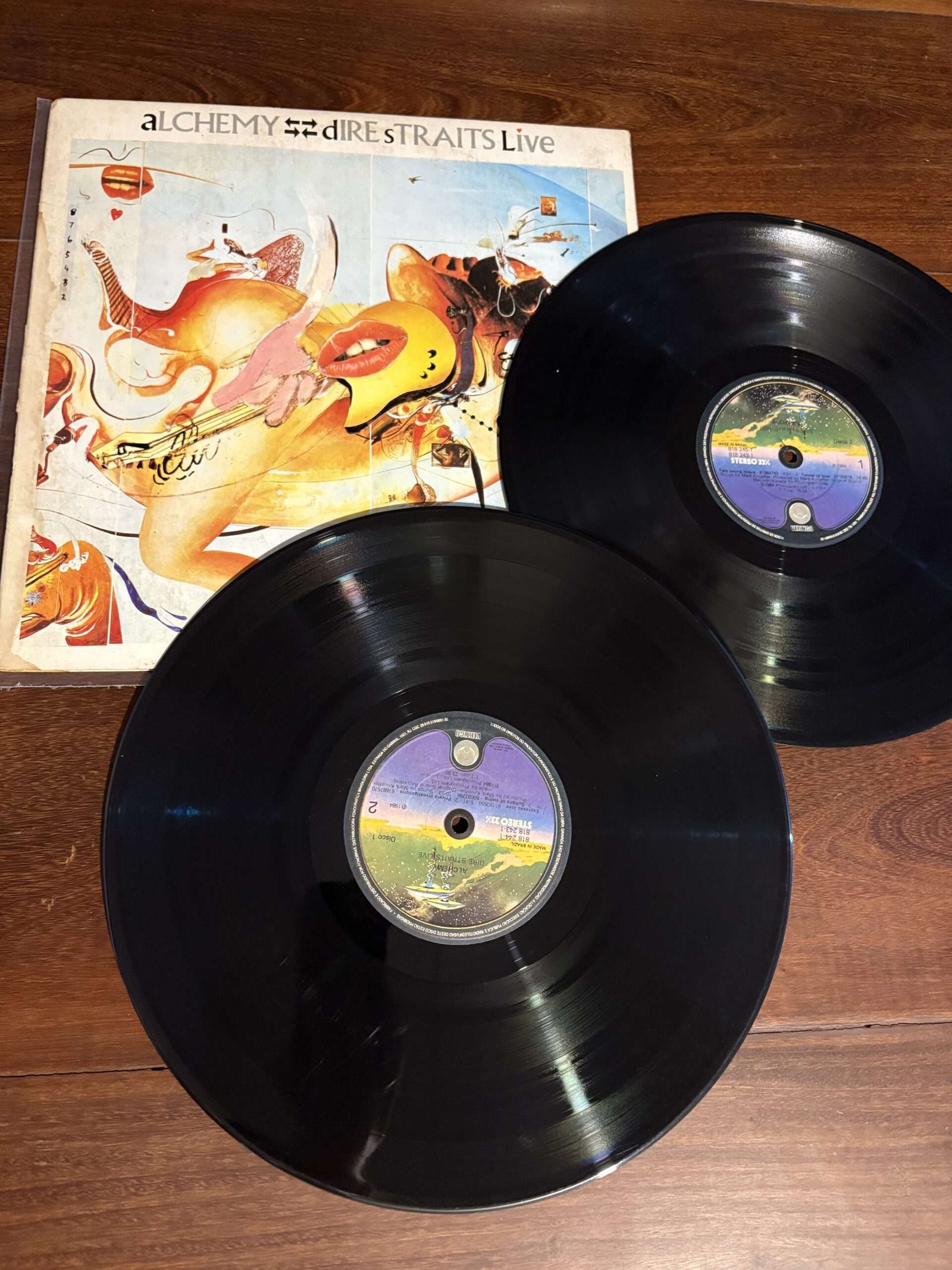 Lp Dire Straits - Alchemy: Dire Straits Live (1984) Duplo - Imagem 4