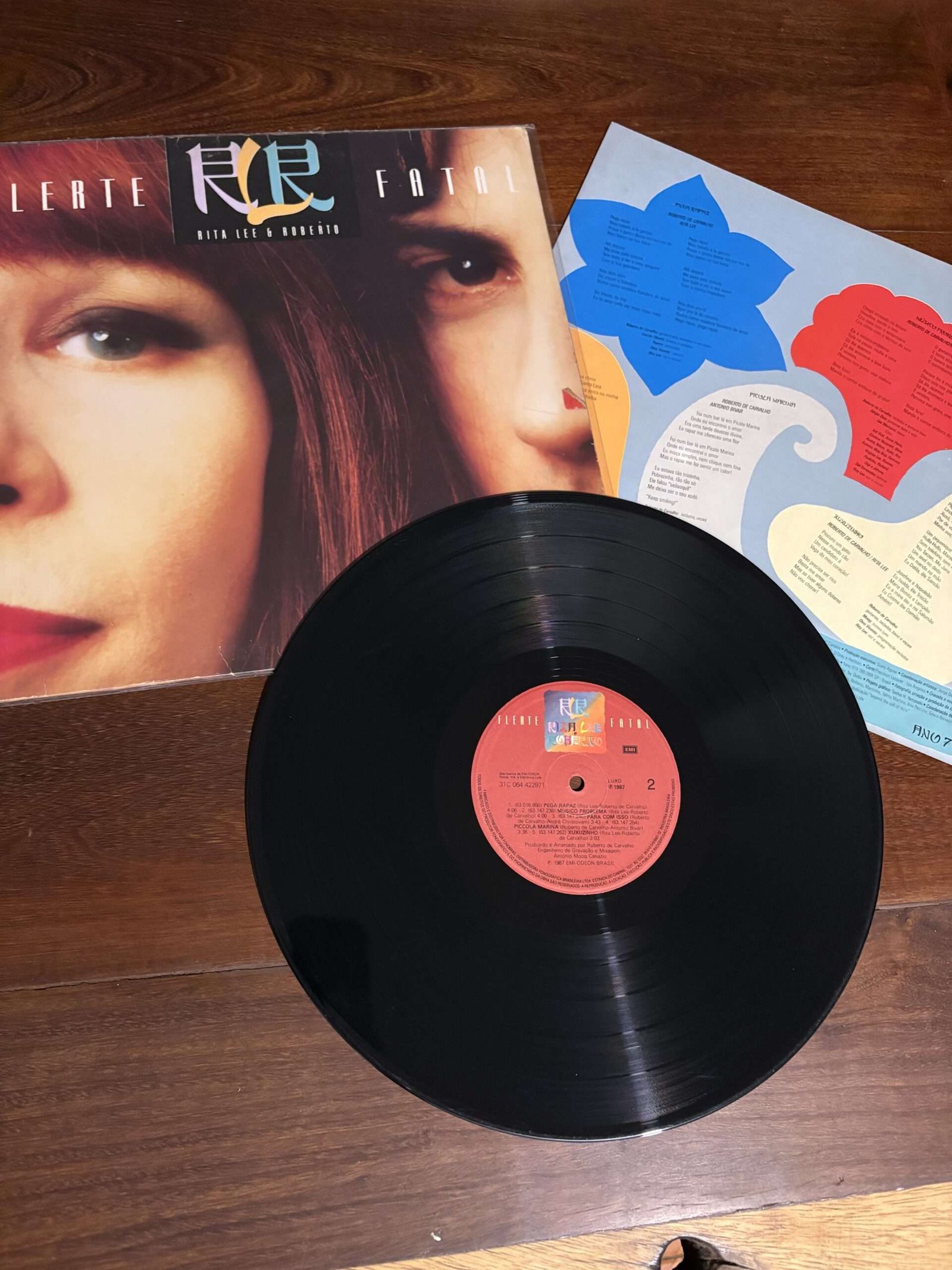 Lp Rita Lee - Flerte Fatal (1987) - Imagem 3