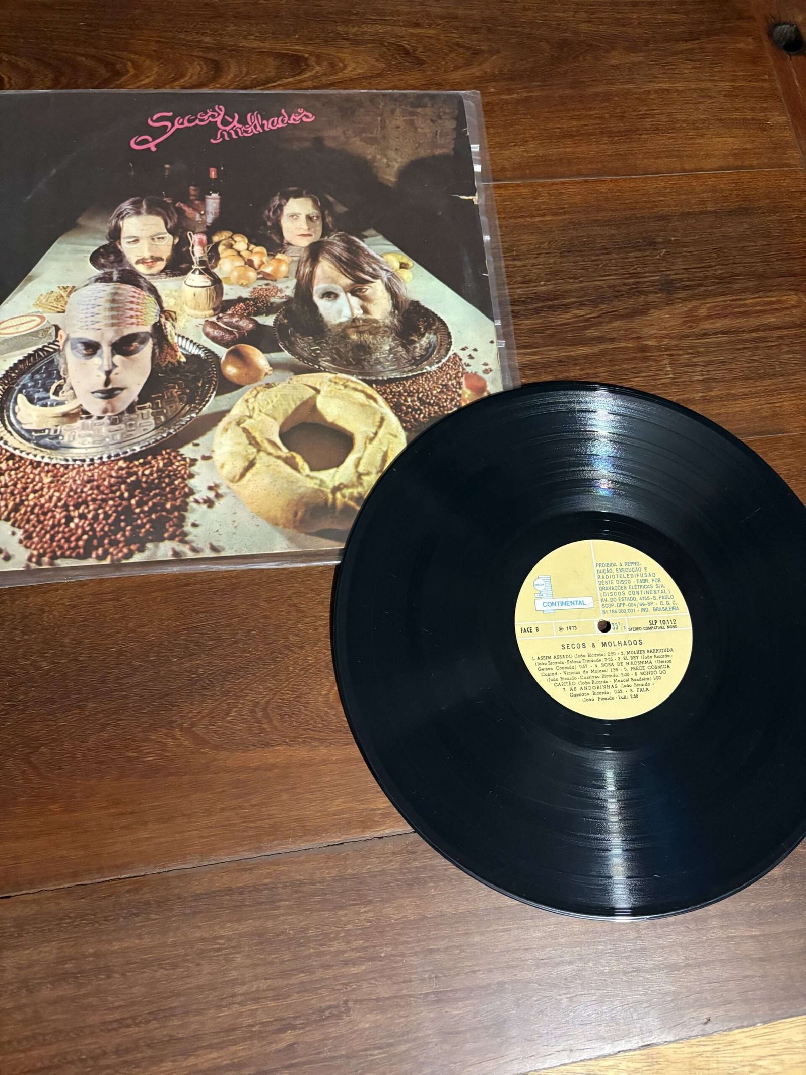 Lp Secos e Molhados - Secos e Molhados (1973) - Imagem 3