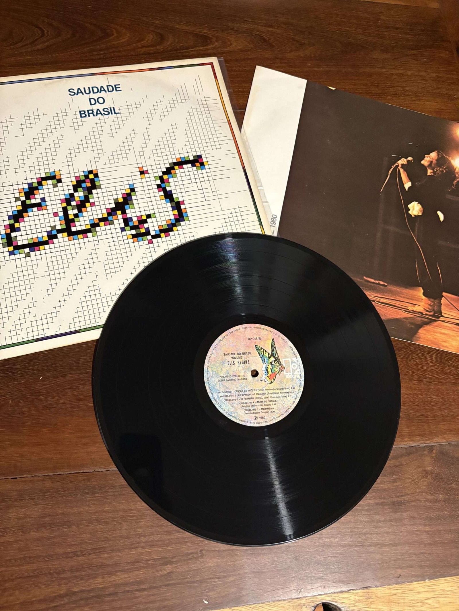 Lp Elis Regina - Saudade do Brasil Vol. 1 (1980) - Imagem 3