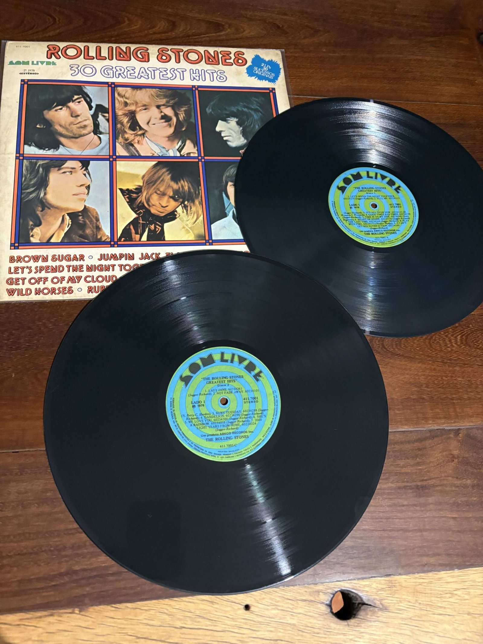 Lp The Rolling Stones - 30 Greatest Hits (1977) Duplo - Imagem 3