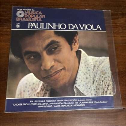 Lp Paulinho da Viola - Nova História da Música Popular Brasileira (1976) 10 polegadas