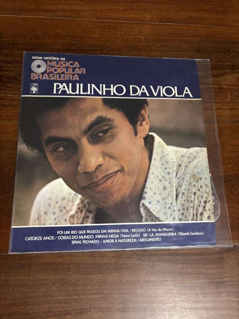 Lp Paulinho da Viola - Nova História da Música Popular Brasileira (1976) 10 polegadas