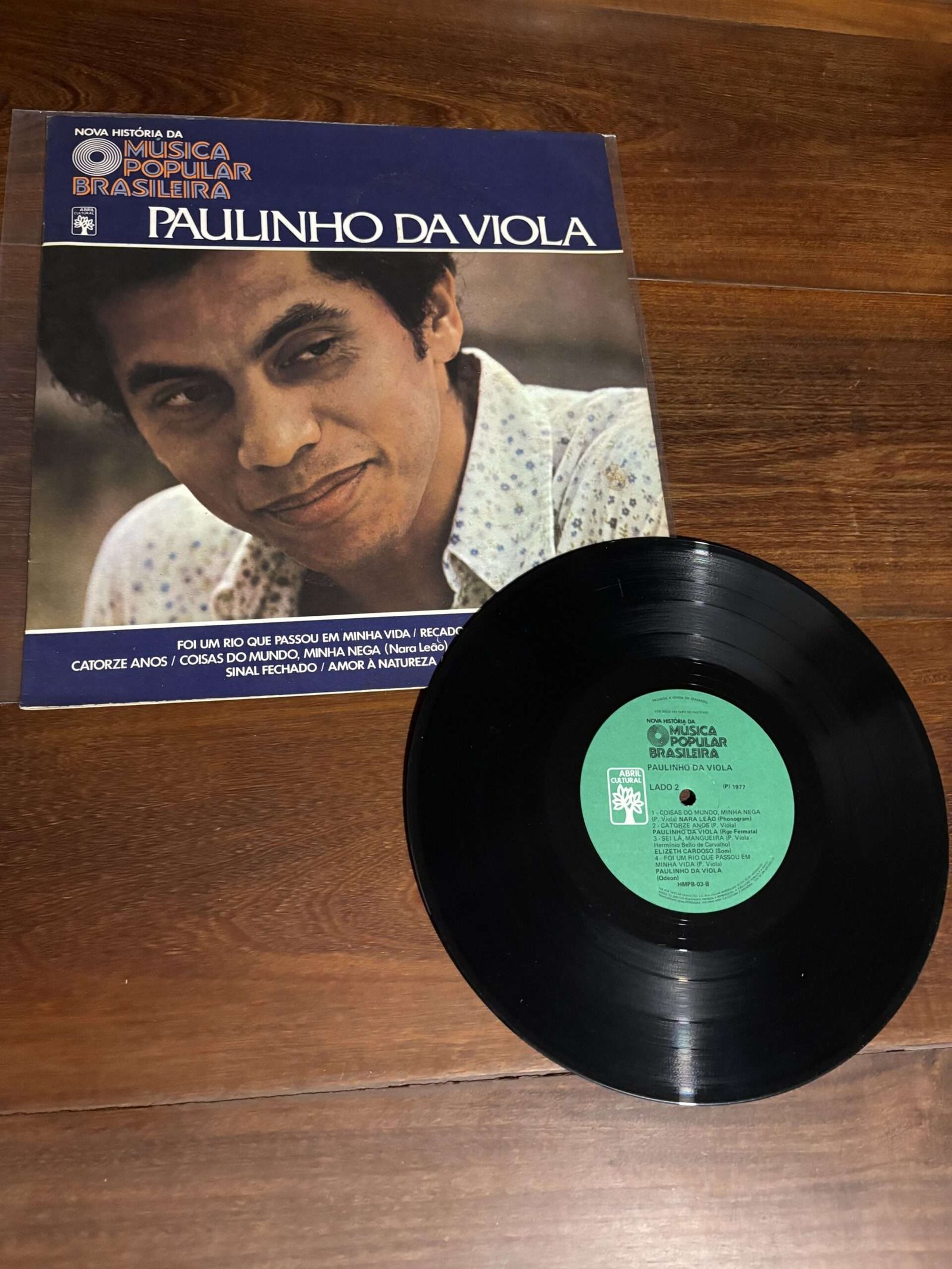 Lp Paulinho da Viola - Nova História da Música Popular Brasileira (1976) 10 polegadas - Imagem 4