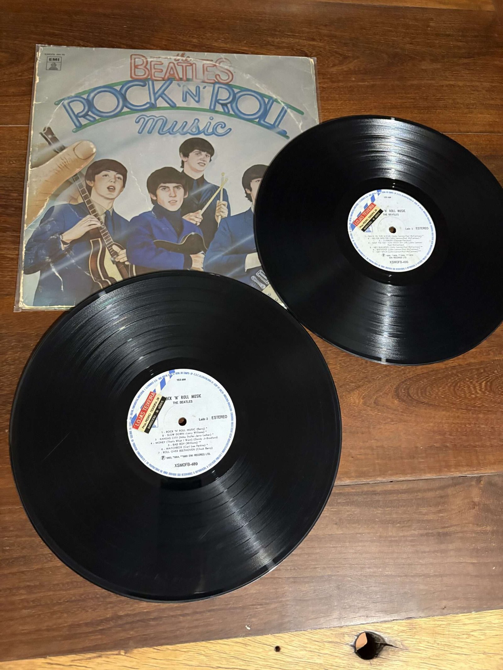 Lp The Beatles - Rock N' Roll Music (1976) Duplo - Imagem 3