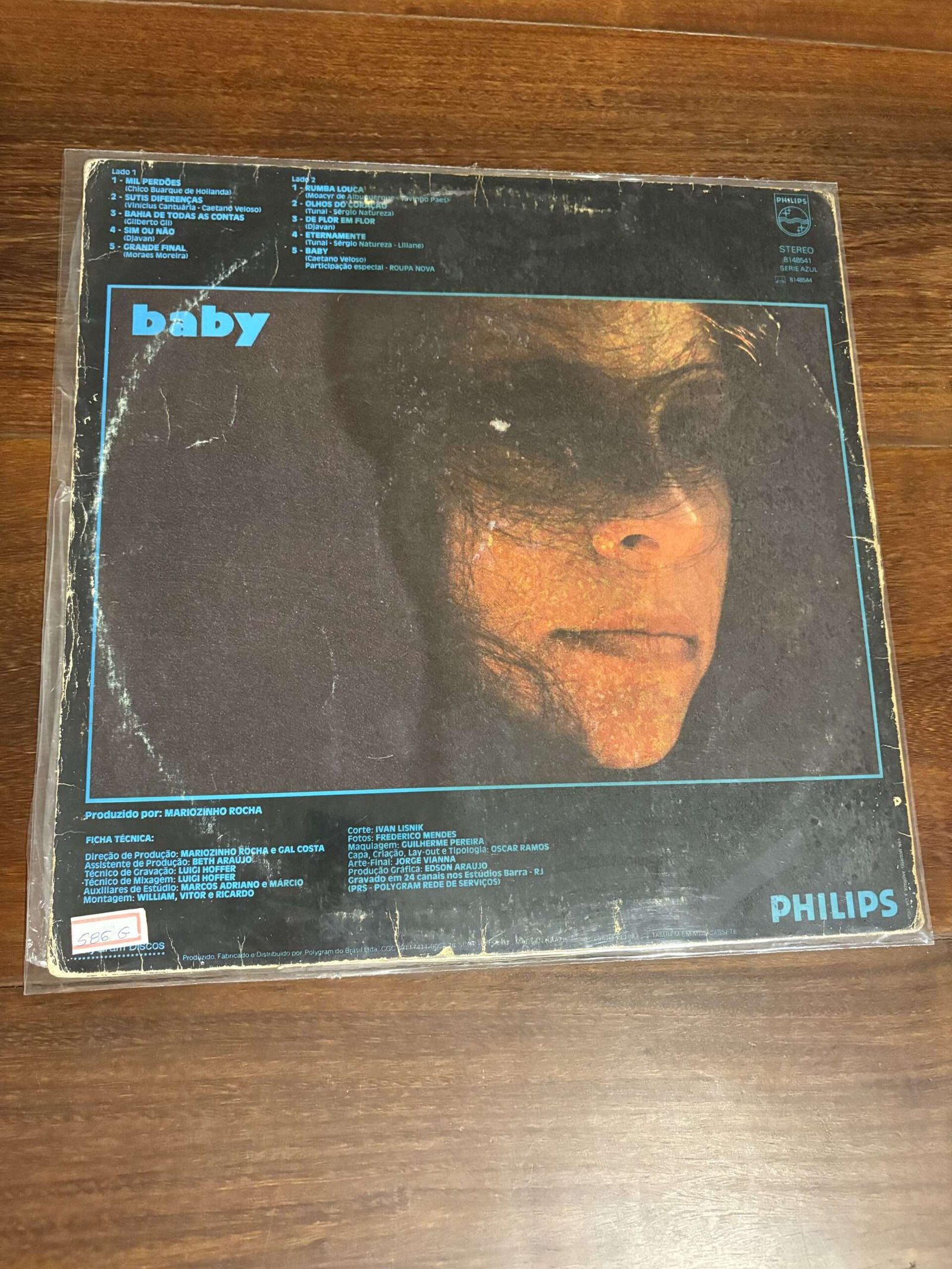 Lp Gal Costa - Baby Gal (1983) - Imagem 2