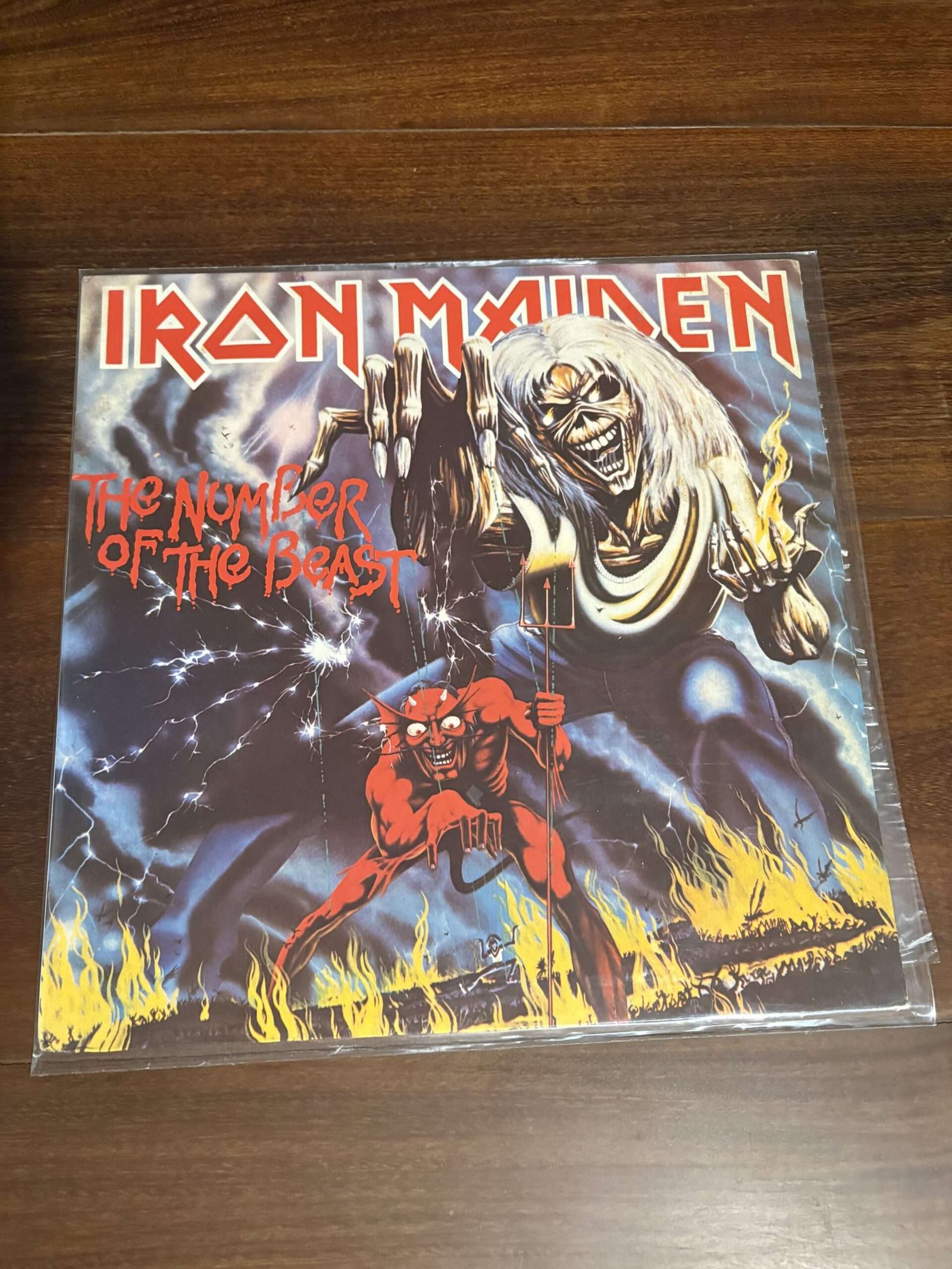 Lp Iron Maiden - The Number Of The Beast (1982)