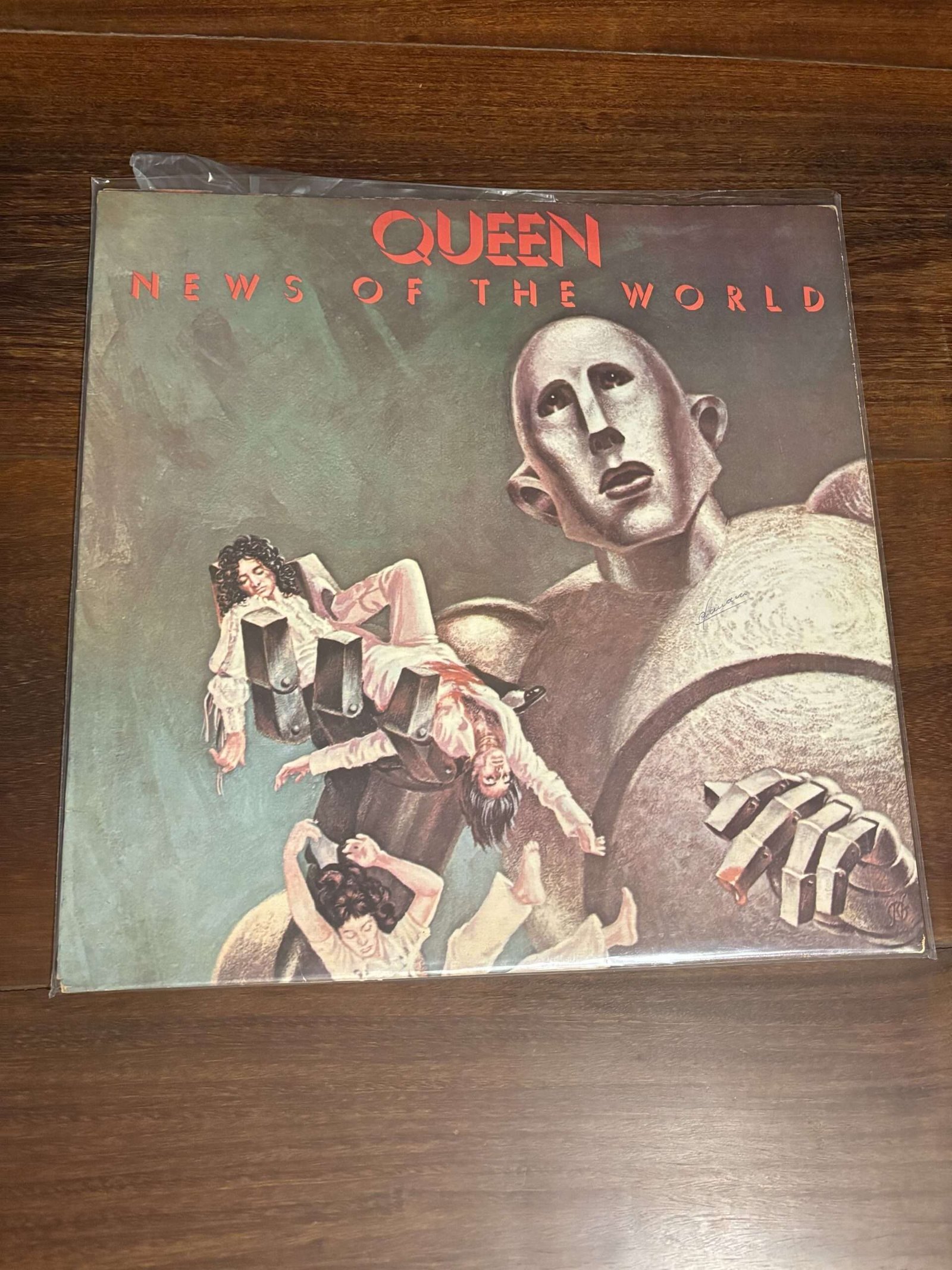 Lp Queen - News Of The World (1977) Orignal de época