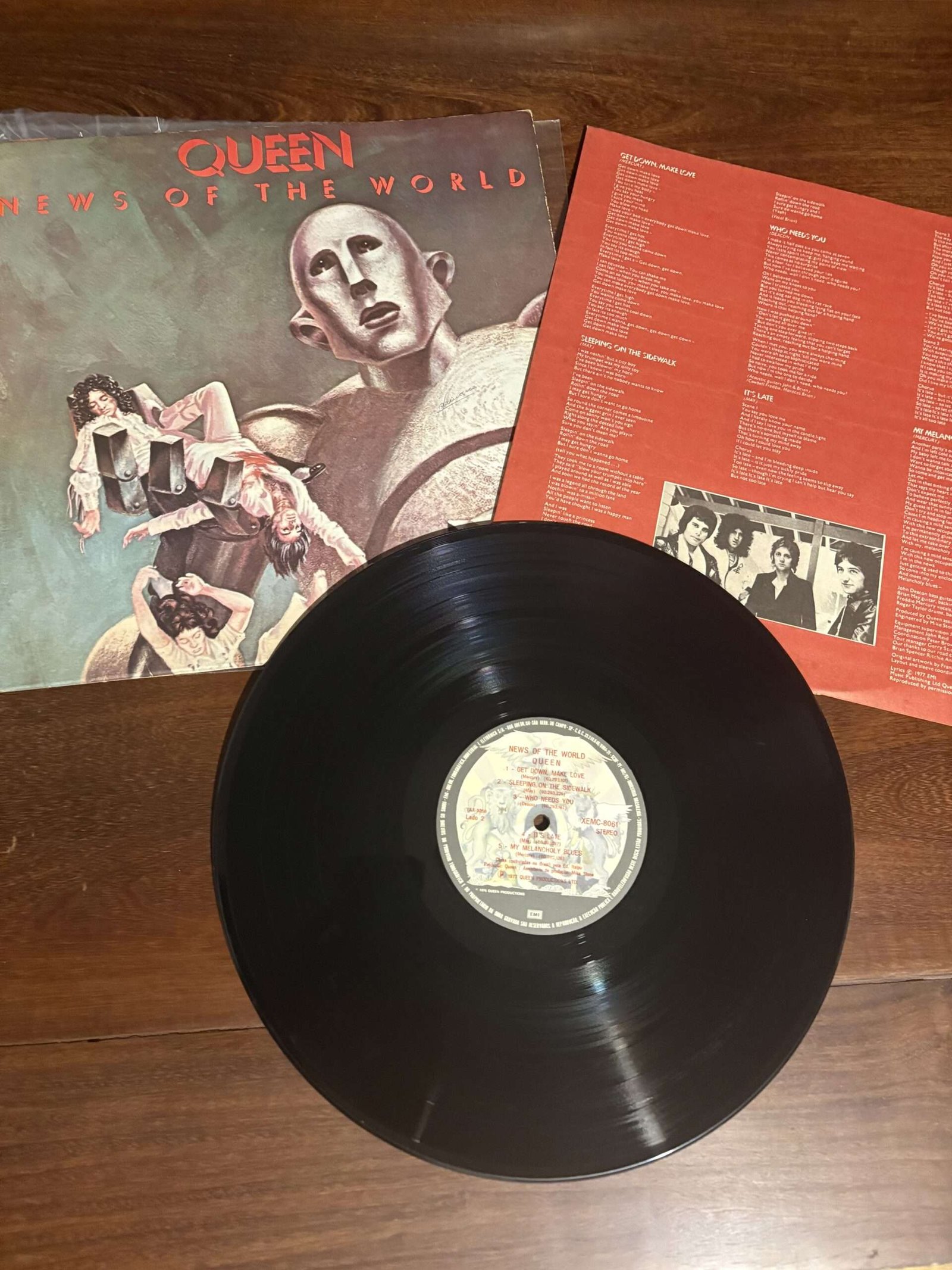 Lp Queen - News Of The World (1977) Orignal de época - Imagem 4