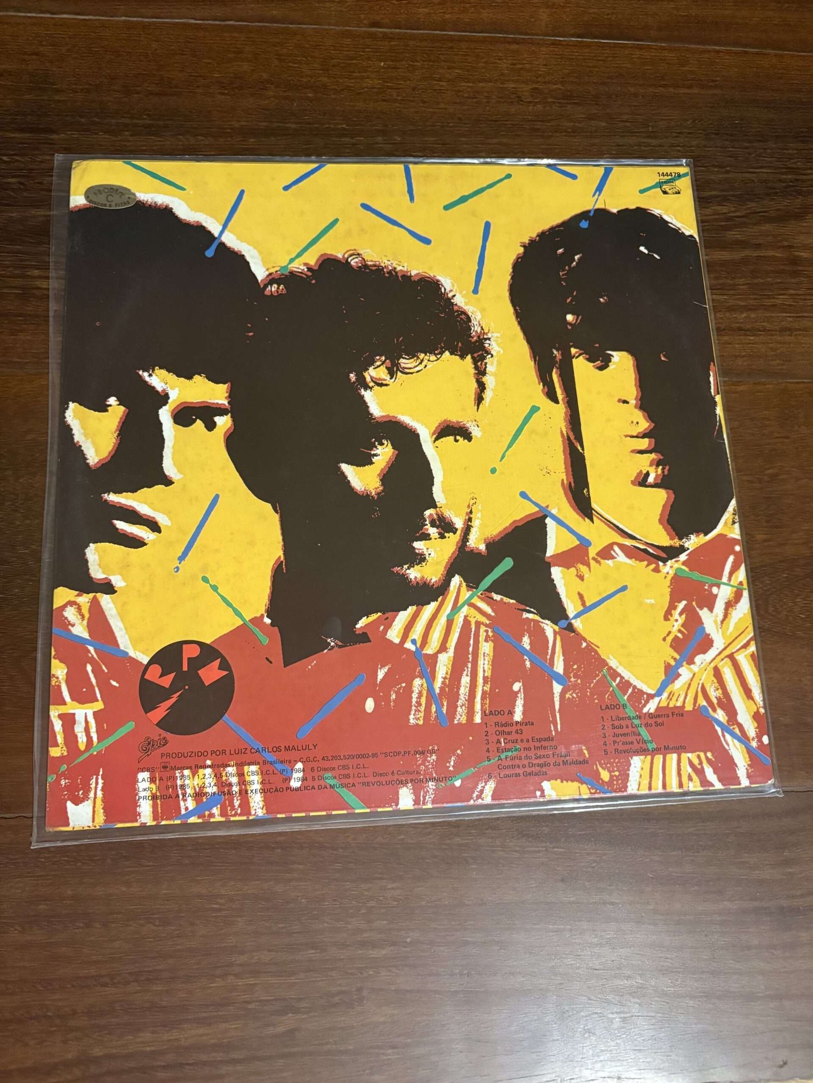 Lp RPM - Revoluções por Minuto (1985) - Imagem 2