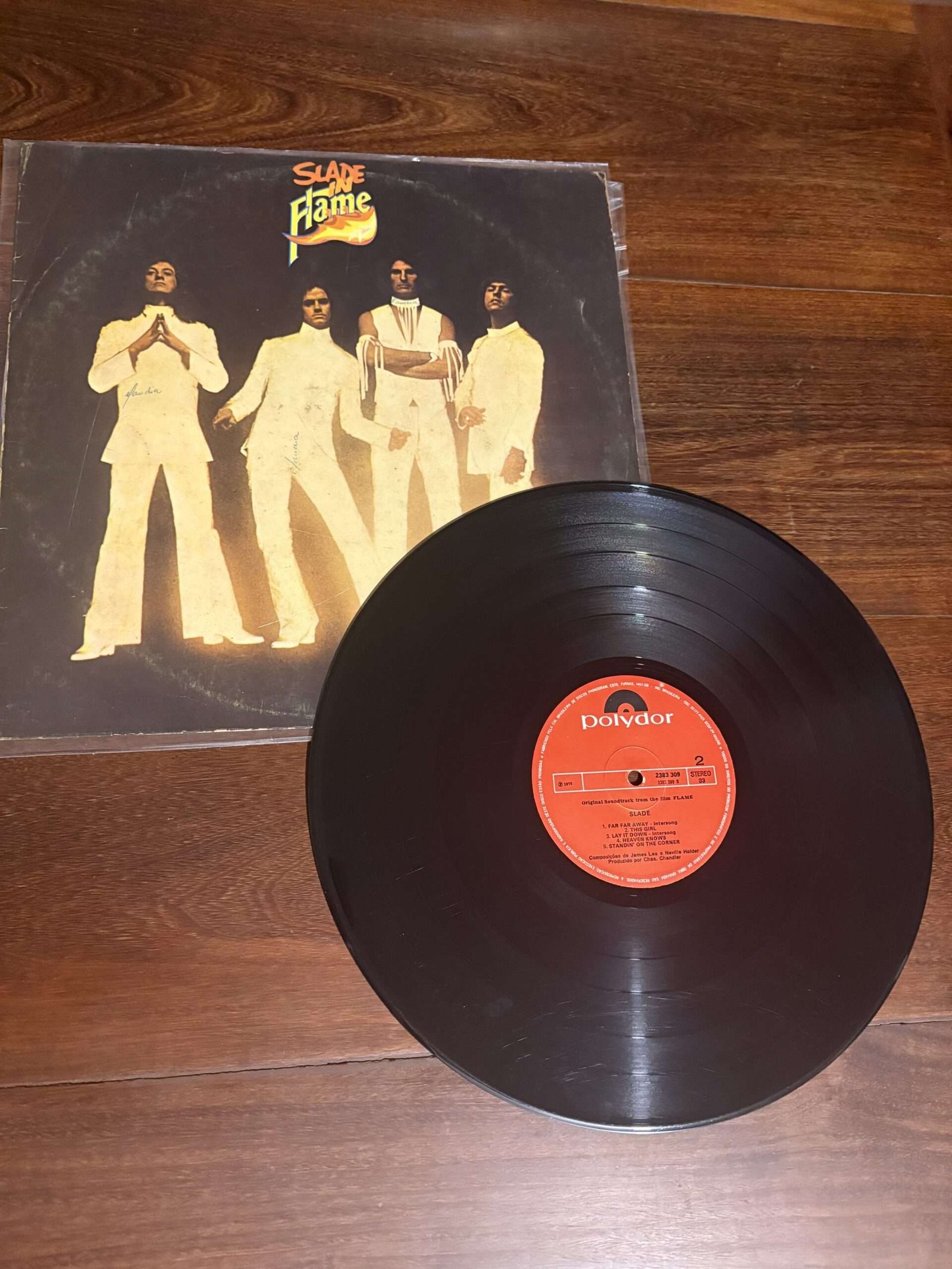Lp Slade - Slade In Flame (1974) - Imagem 3