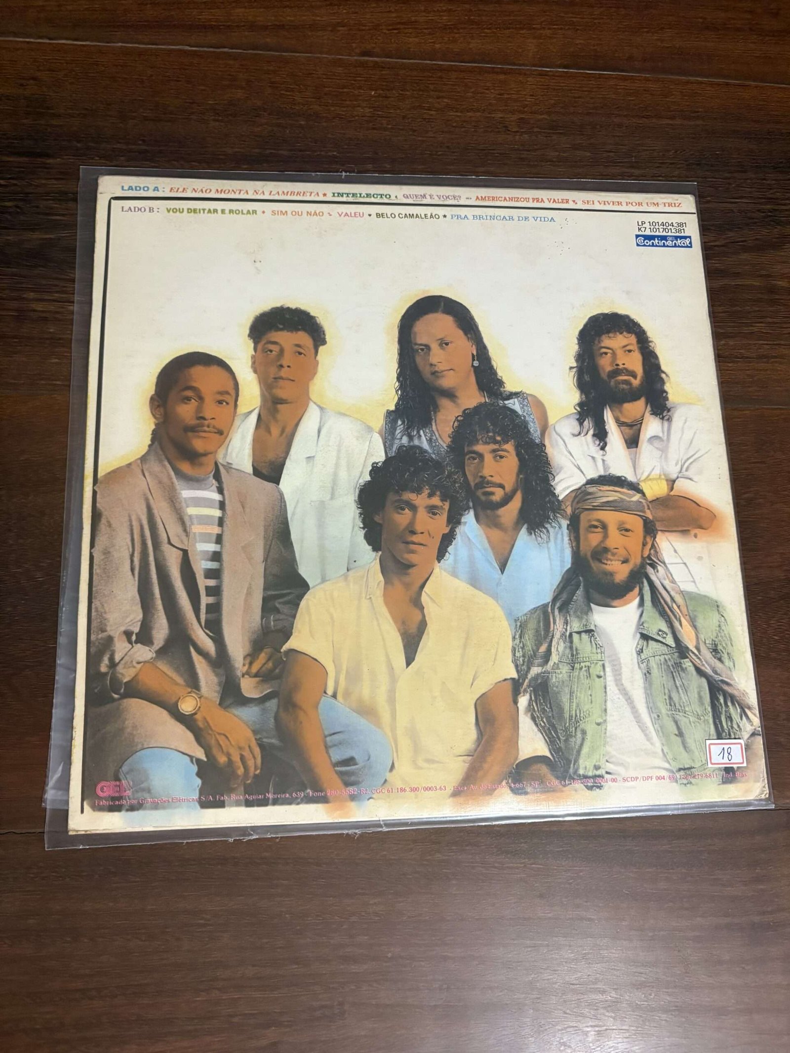 Lp Chiclete com Banana - Toda Mistura Será Permitida (1989) - Imagem 2
