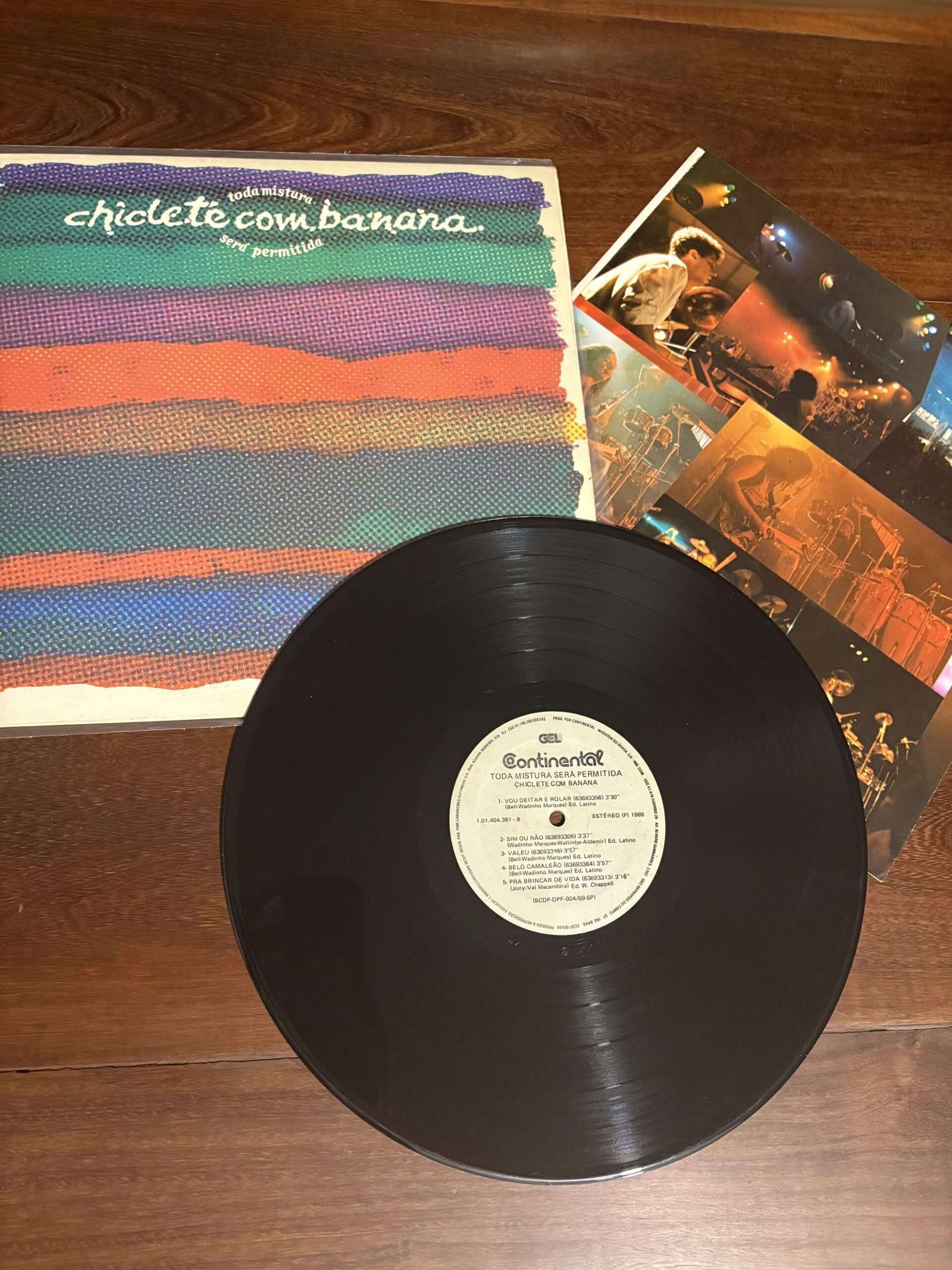 Lp Chiclete com Banana - Toda Mistura Será Permitida (1989) - Imagem 3