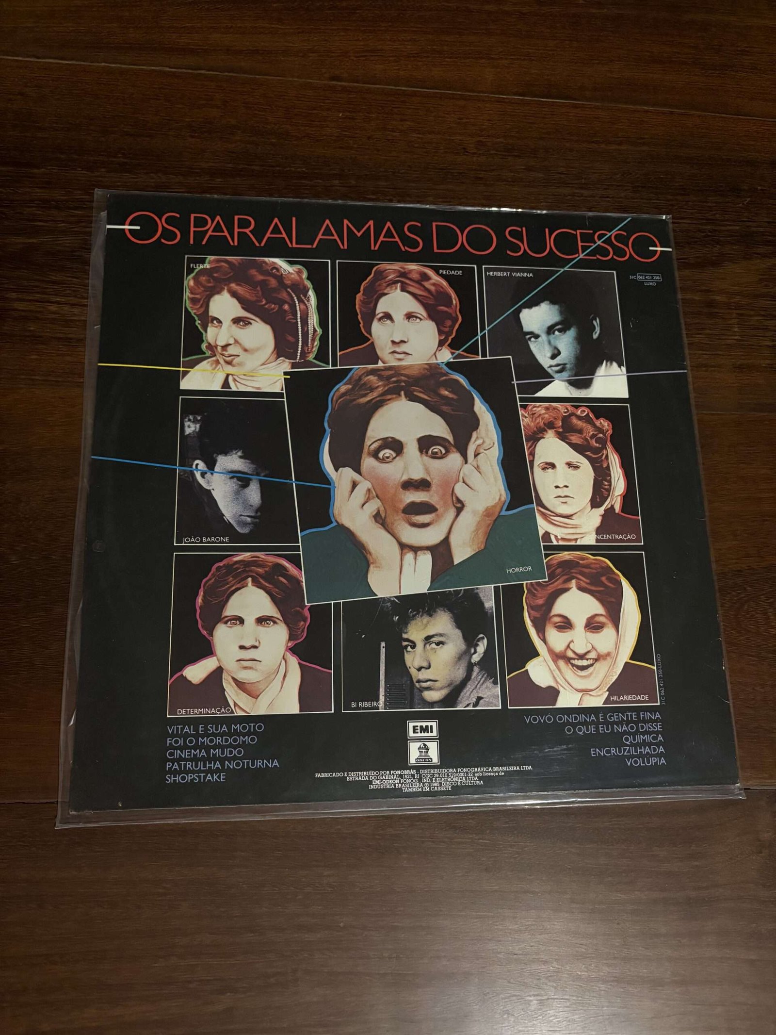 Lp Os Paralamas do Sucesso - Cinema Mudo (1983) - Imagem 2