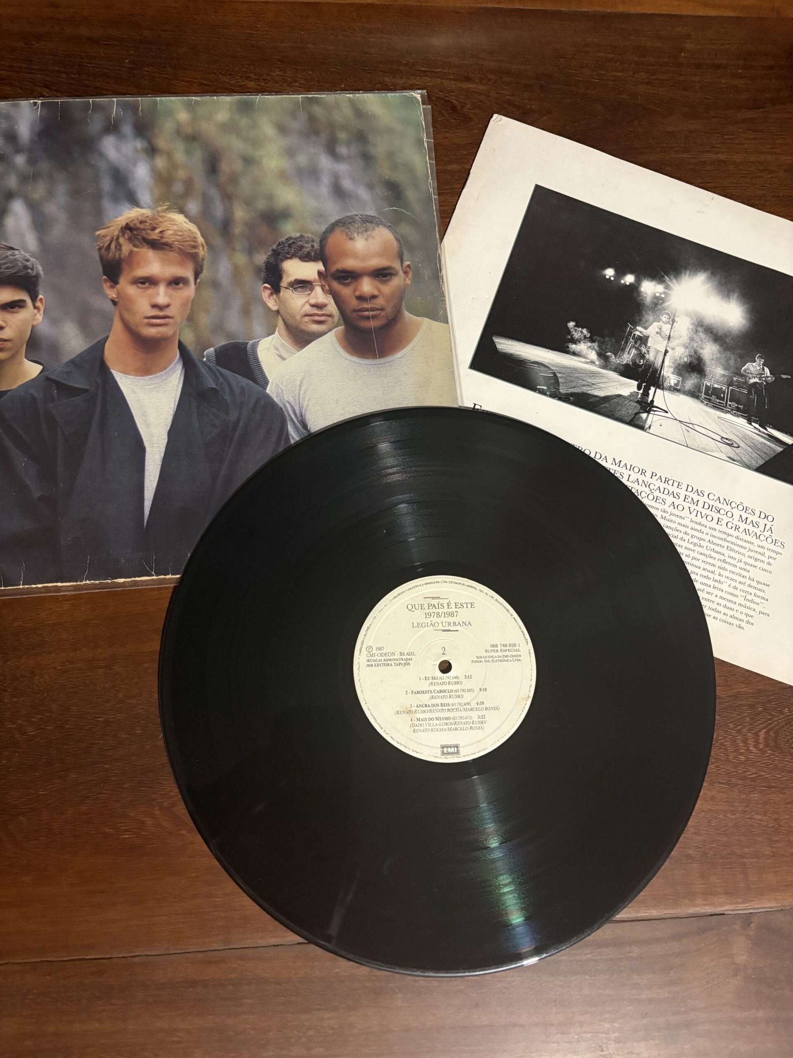 Lp Legião Urbana - Que País é Este (1987) - Imagem 3