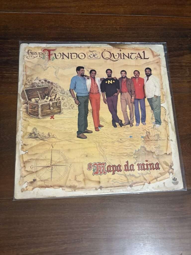 Lp Grupo Fundo de Quintal - Mapa da Mina (1986)