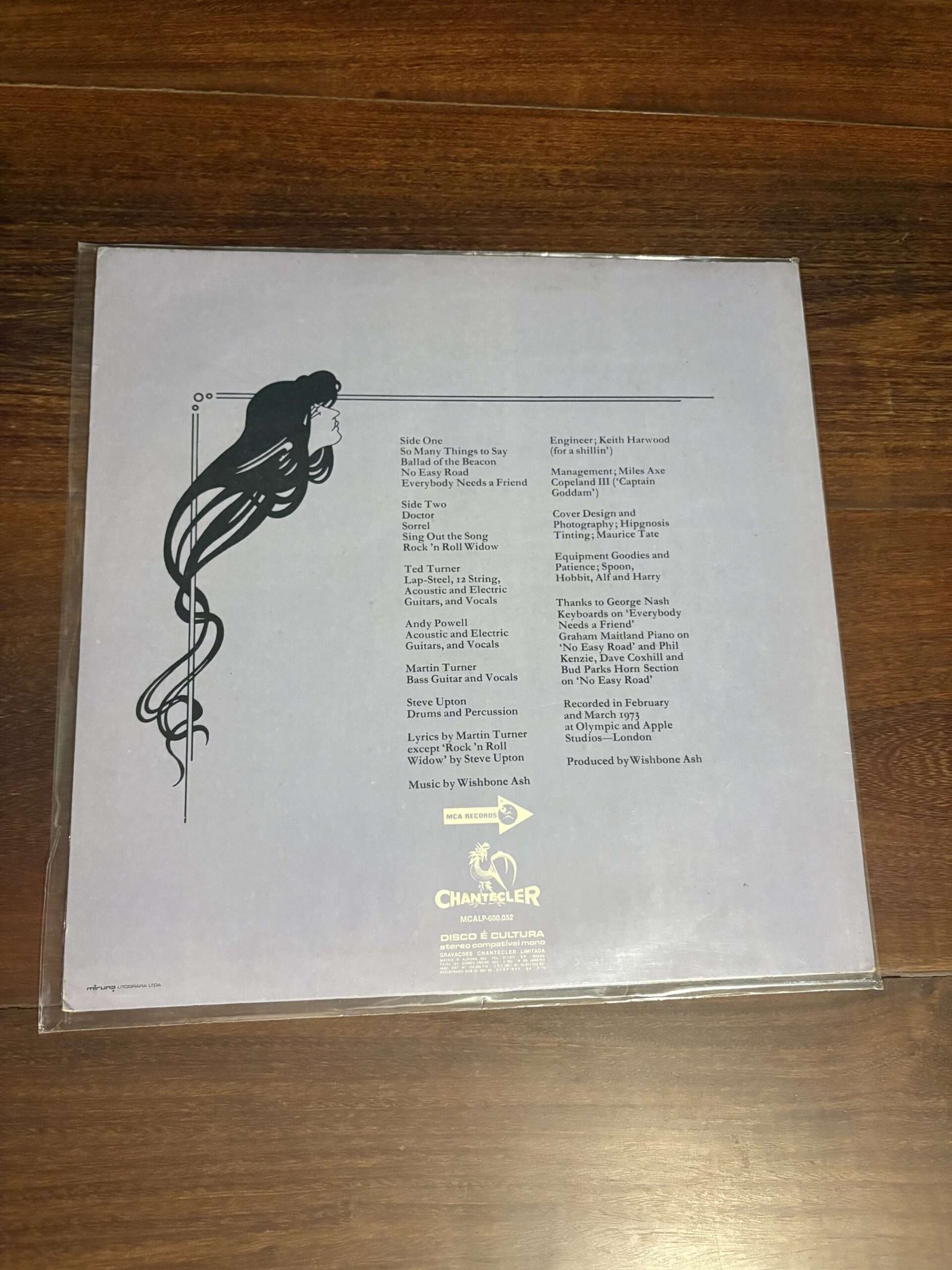 Lp Wishbone Four - Wishbone Ash (1973) - Imagem 2