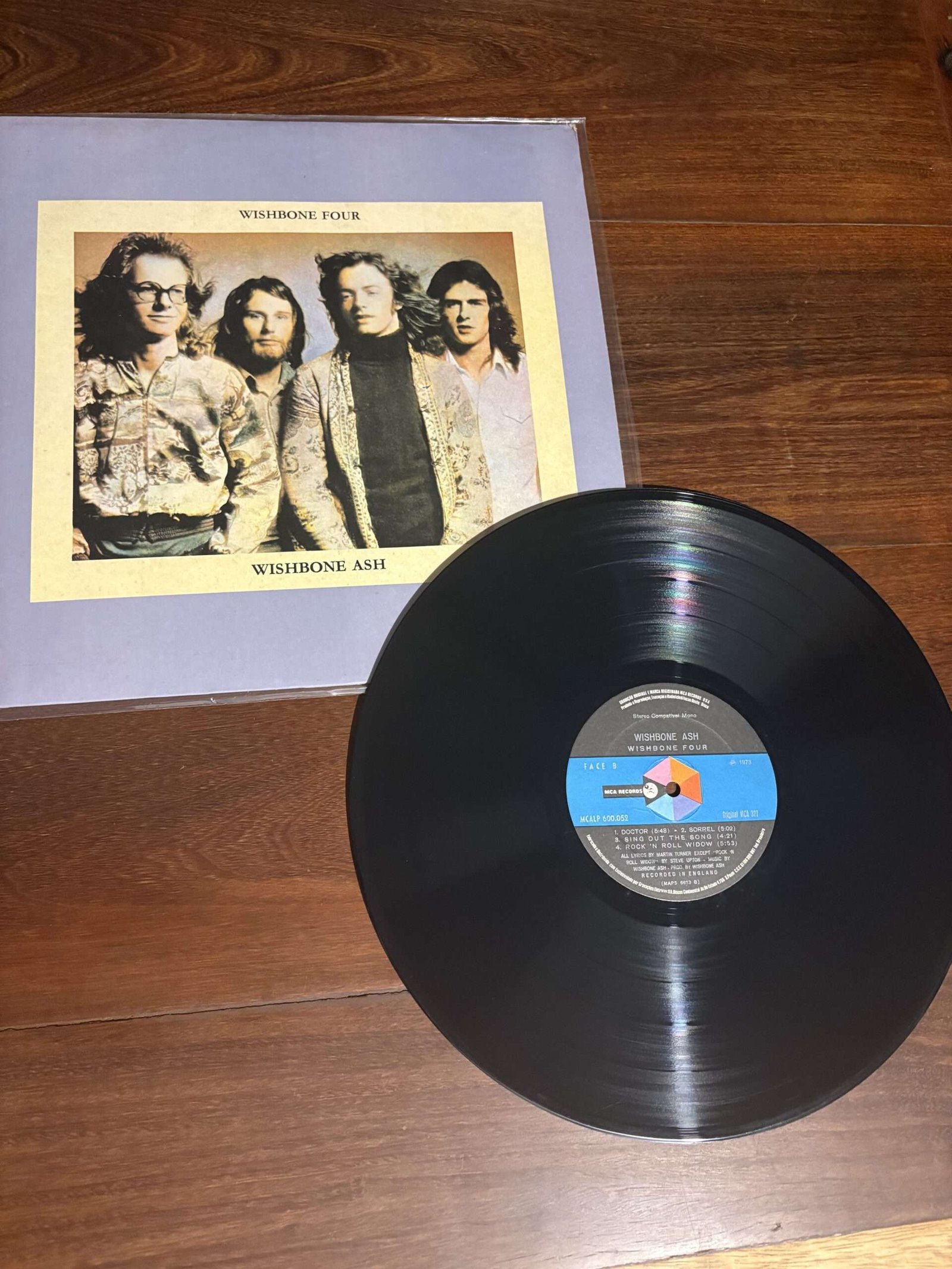 Lp Wishbone Four - Wishbone Ash (1973) - Imagem 3