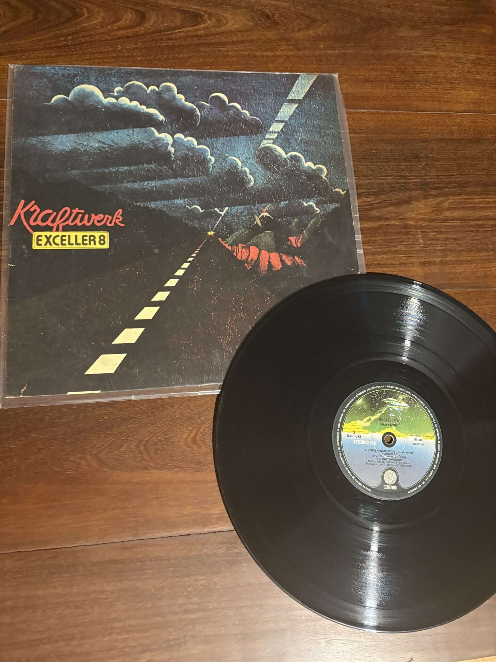 Lp Kraftwerk - Exceller 8 (1975) - Imagem 3