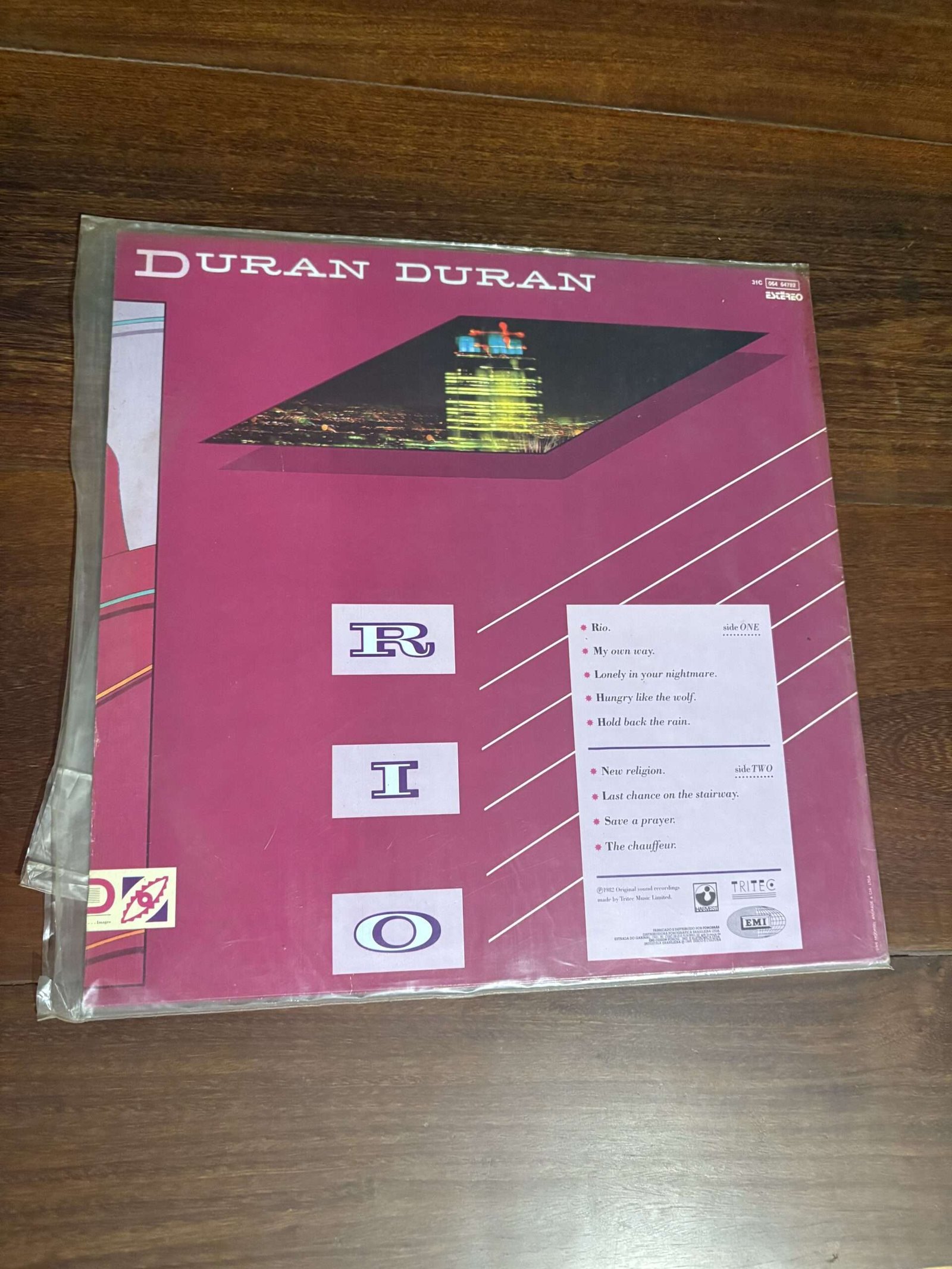 Lp Duran Duran - Rio (1982) - Imagem 2