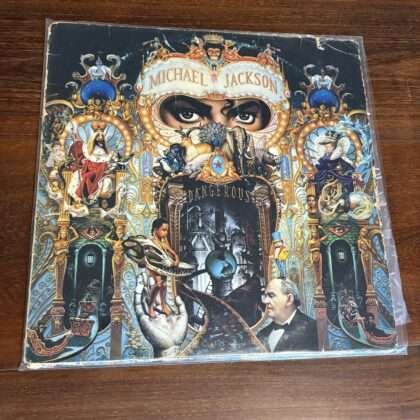 Lp Michael Jackson - Dangerous (1991) Duplo Original de Época