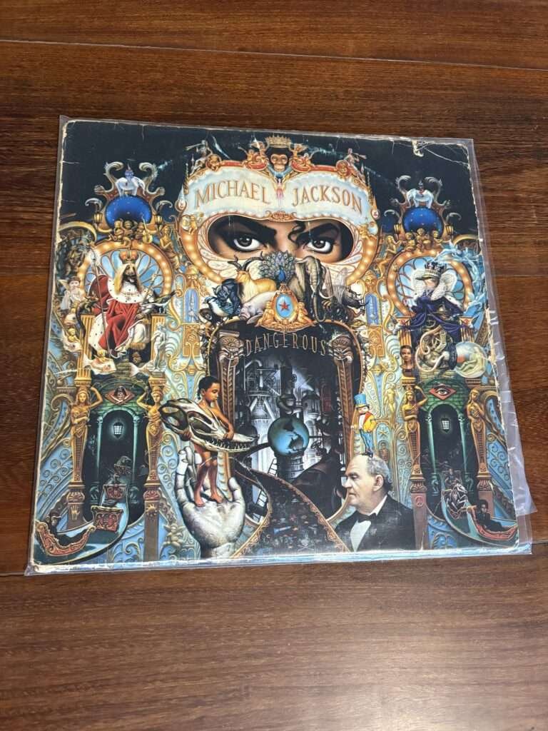 Lp Michael Jackson - Dangerous (1991) Duplo Original de Época