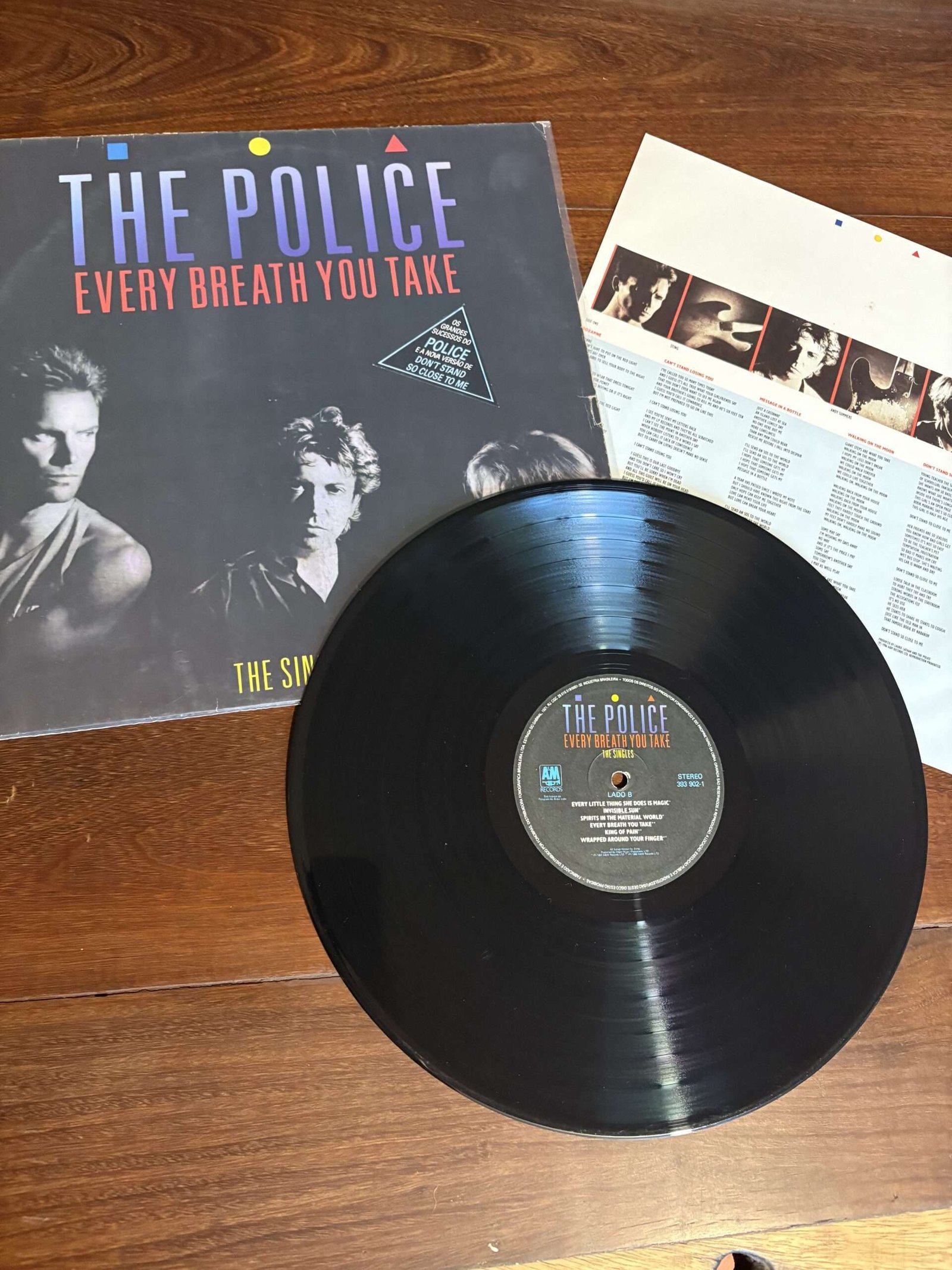 Lp The Police - Every Breath You Take: The Singles (1986) - Imagem 3