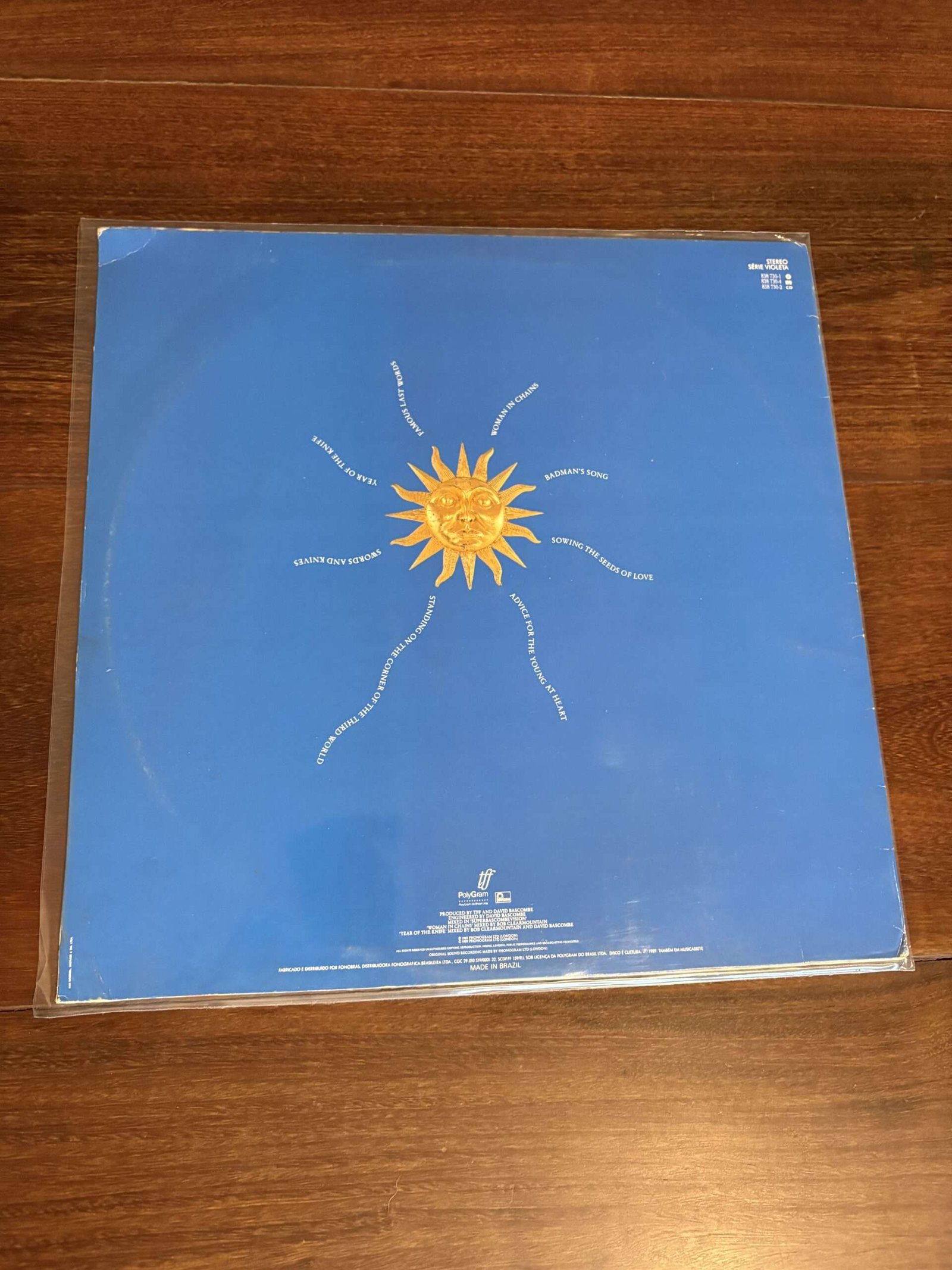 Lp Tears For Fears - The Seeds Of Love (1989) - Imagem 2