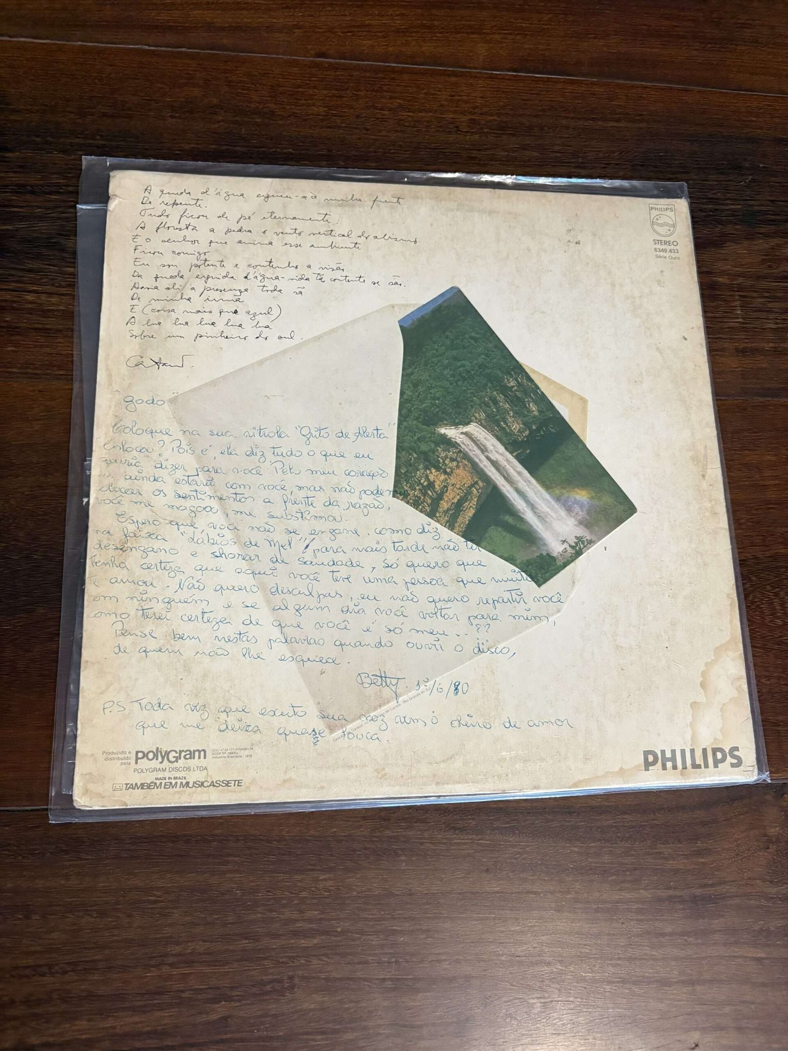 Lp Maria Bethânia - Mel (1979) - Imagem 2