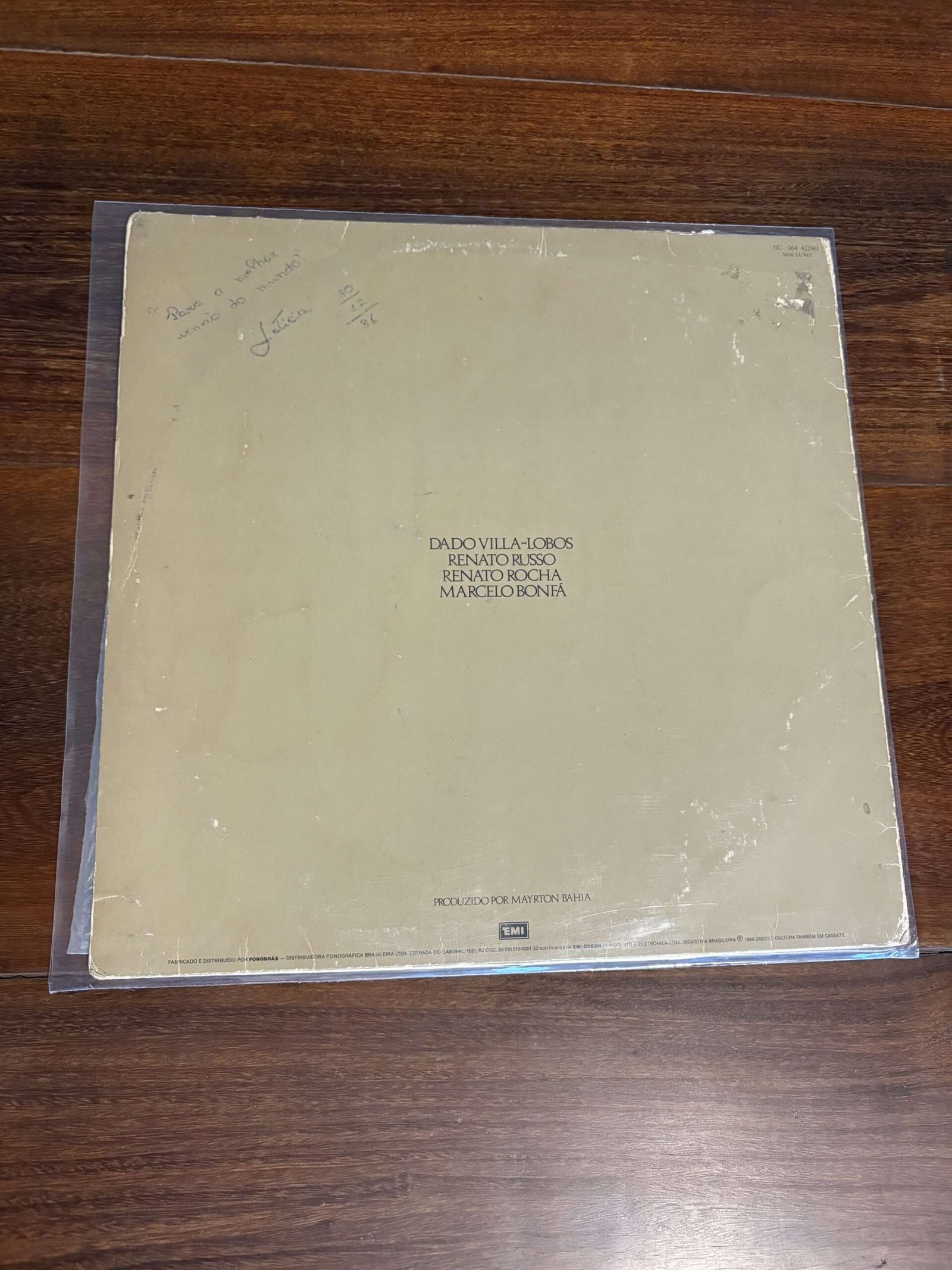 Lp Legião Urbana - Dois (1986) - Imagem 2