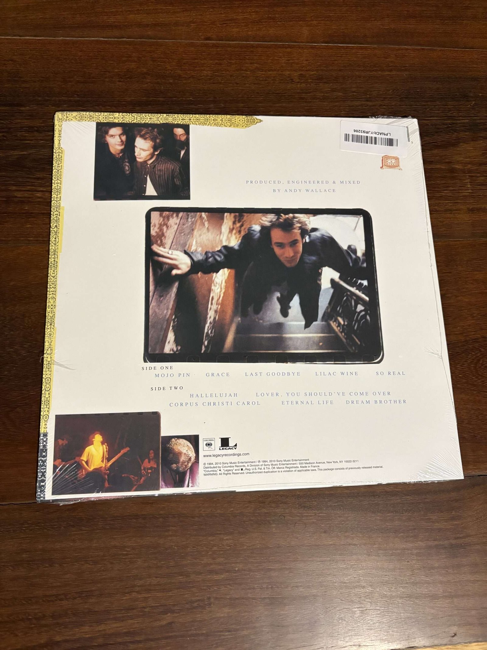 Lp Jeff Buckley - Grace (1994) Lacrado Edição Importada - Imagem 2