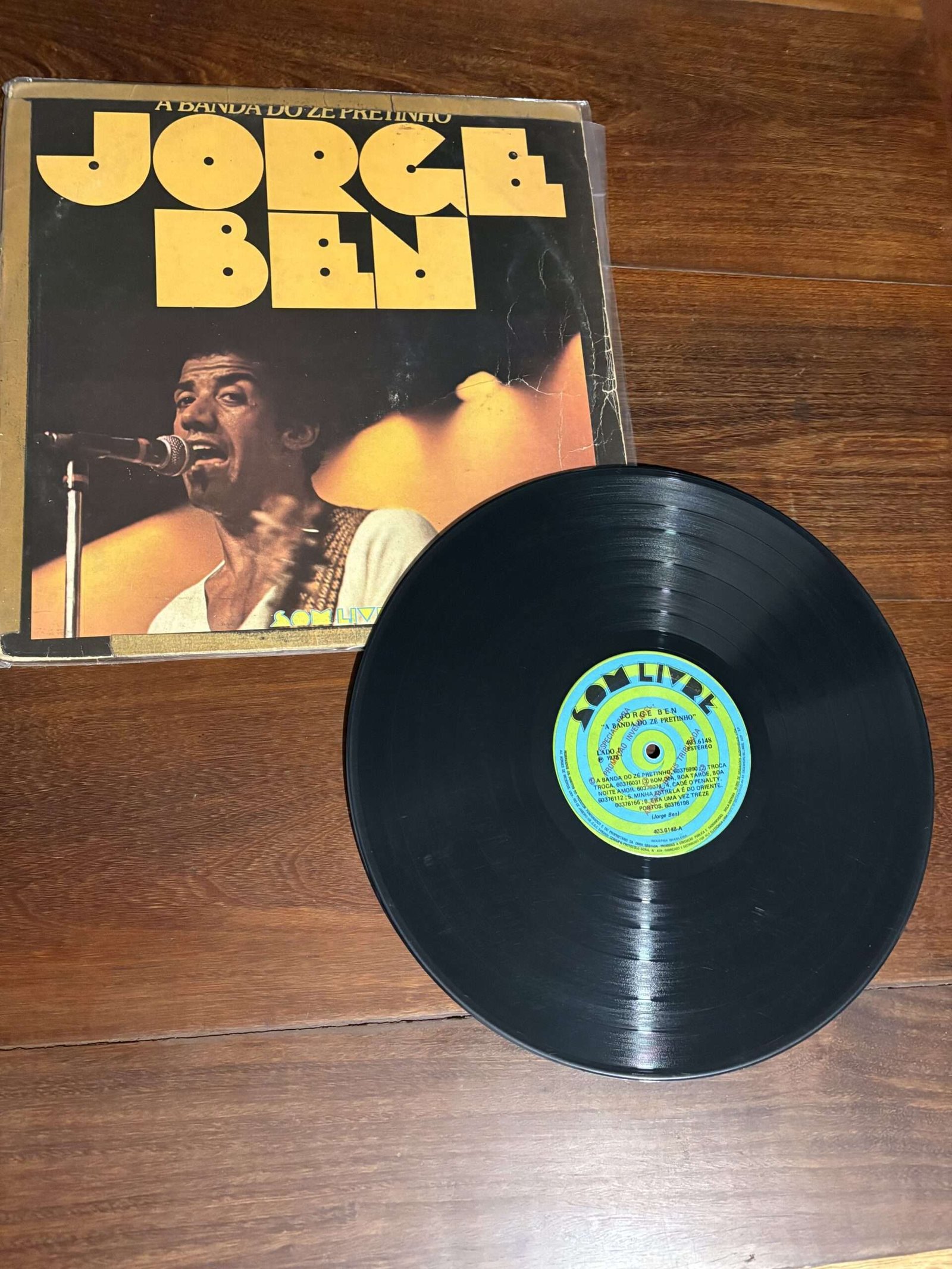 Lp Jorge Ben Jor - A Banda Do Zé Pretinho (1978) - Imagem 3
