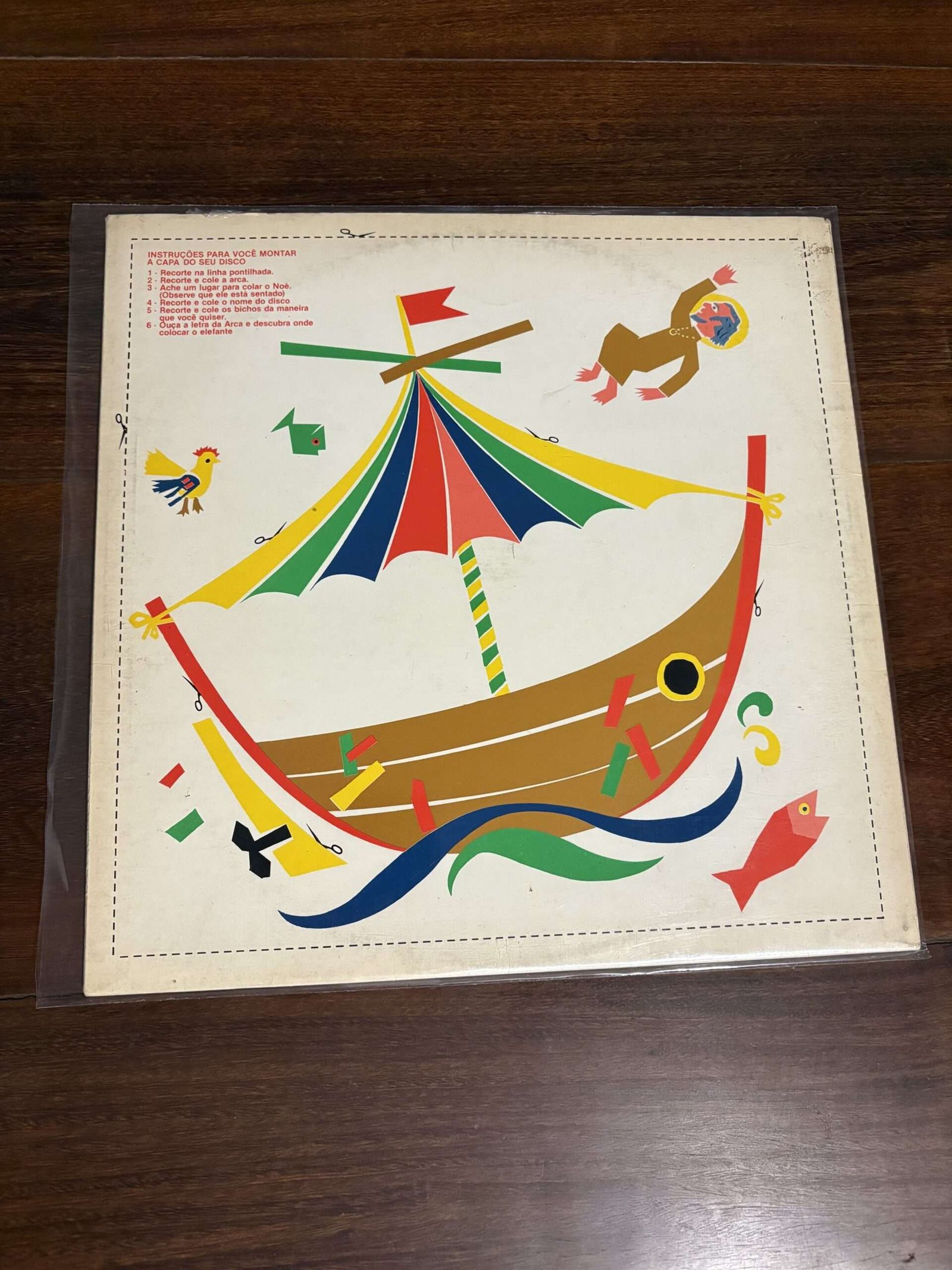 Lp Vinicius de Moraes - A Arca de Noé (1980) - Imagem 2