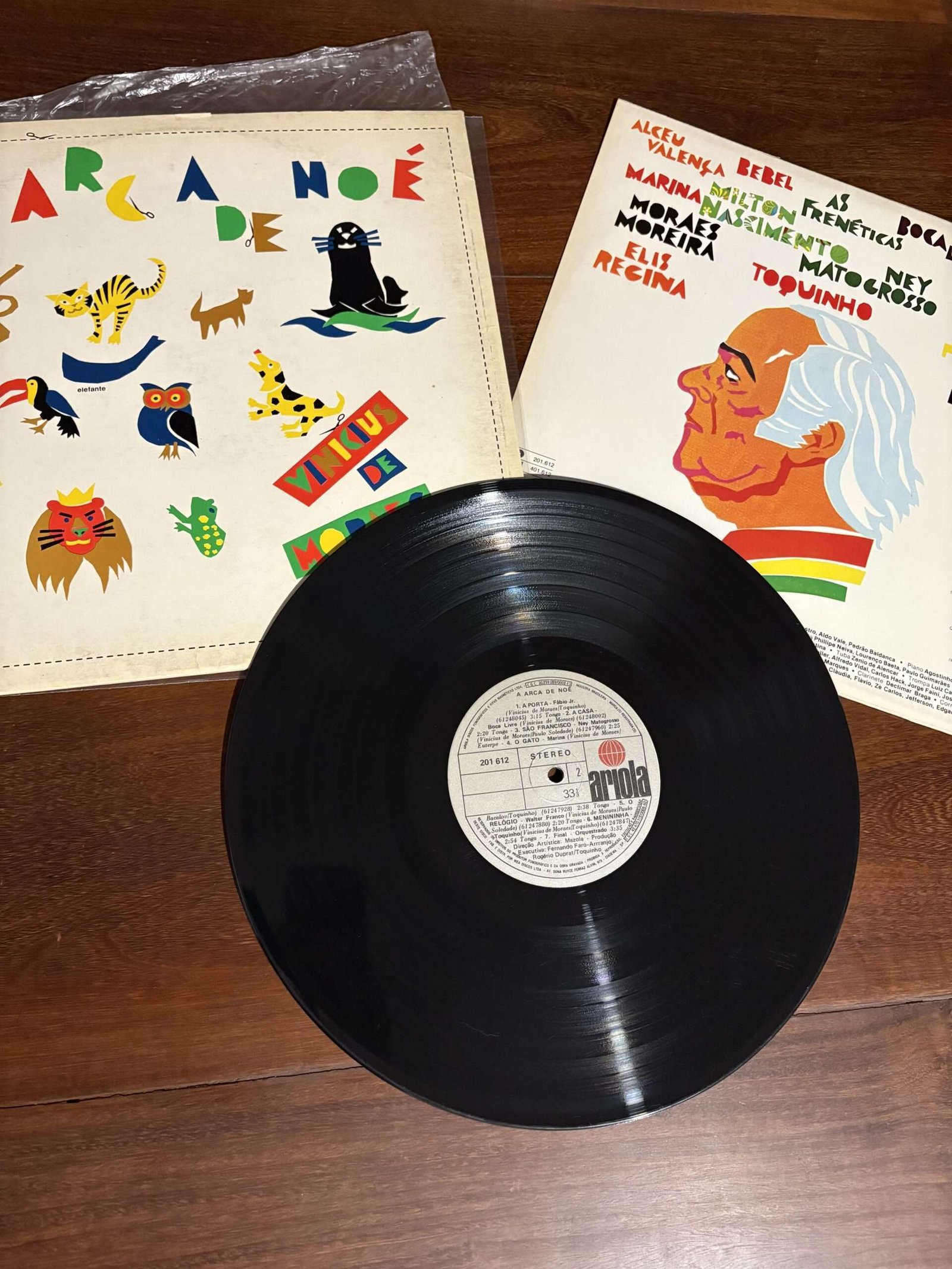 Lp Vinicius de Moraes - A Arca de Noé (1980) - Imagem 3