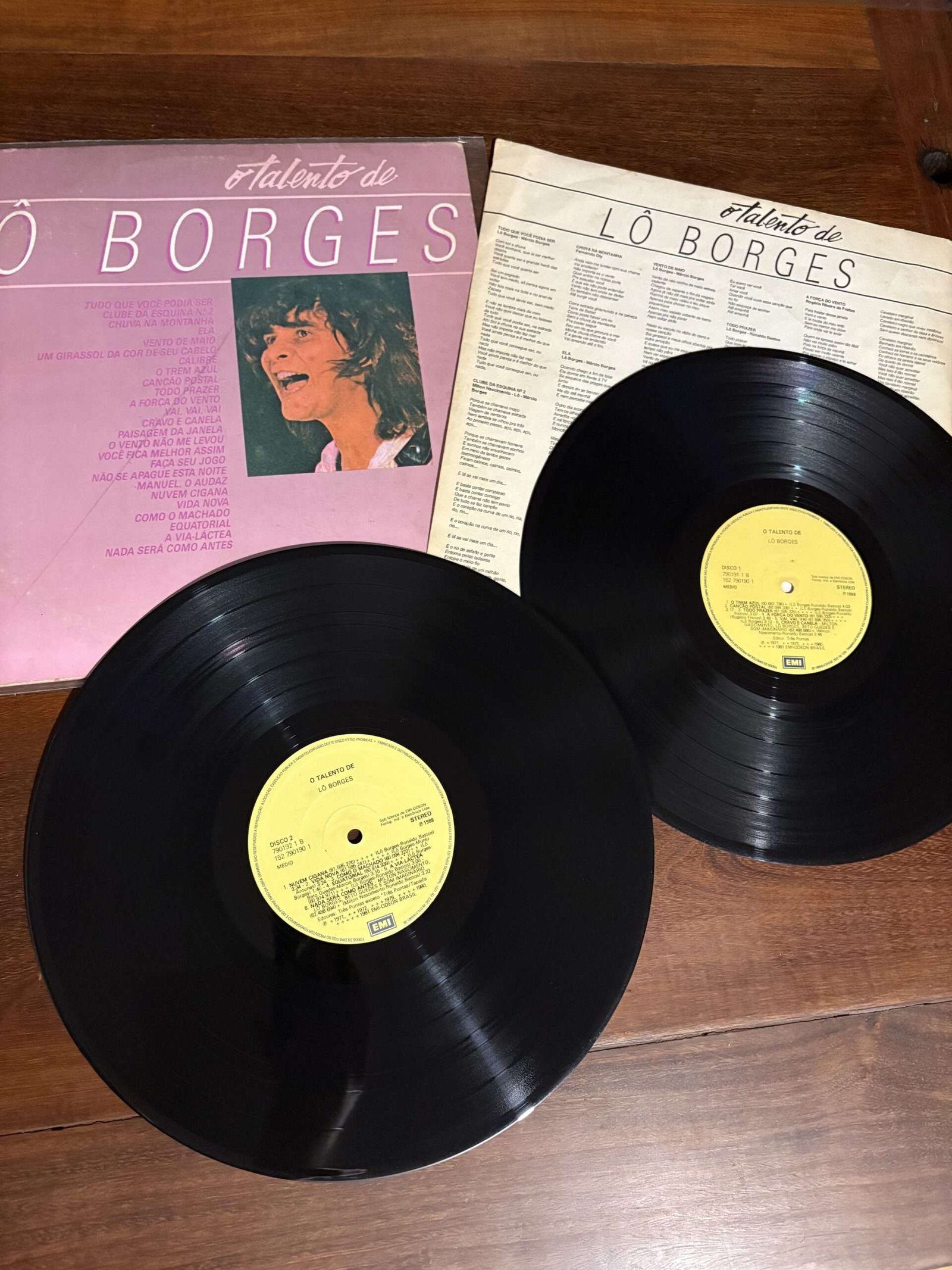 Lp Lô Borges - O Talento de Lô Borges (1980) Duplo - Imagem 3