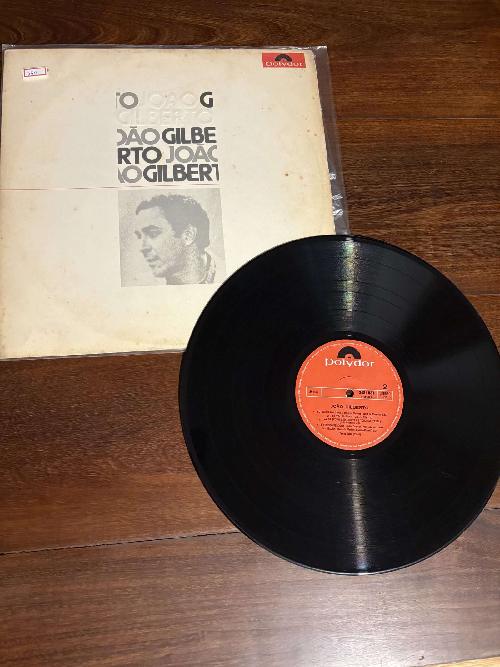 Lp João Gilberto - João Gilberto (1973) - Imagem 3