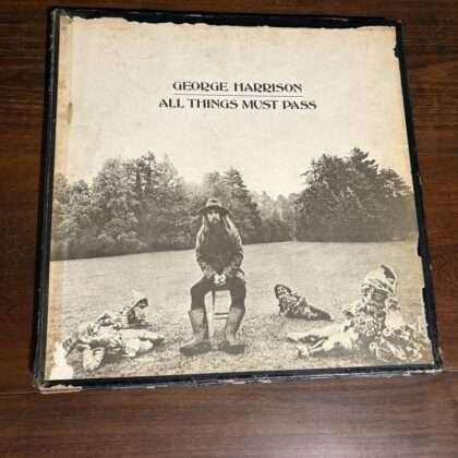 Box Triplo George Harrison - All Things Must Pass (1970) Original de Época