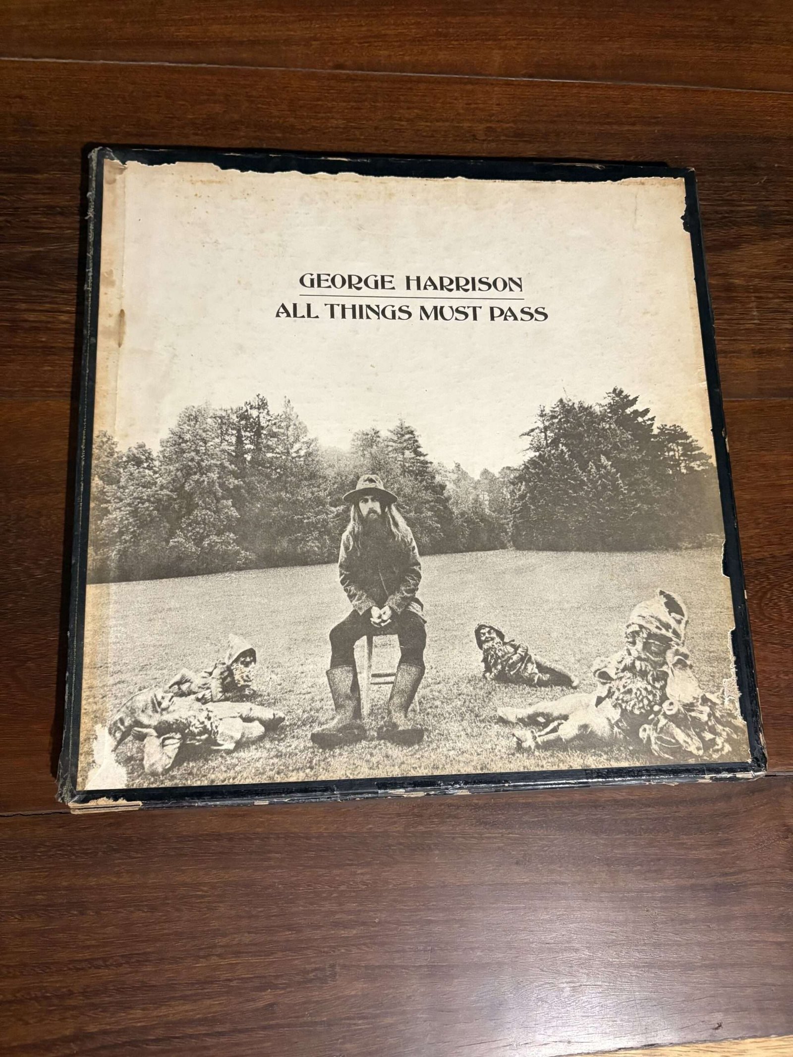 Box Triplo George Harrison - All Things Must Pass (1970) Original de Época