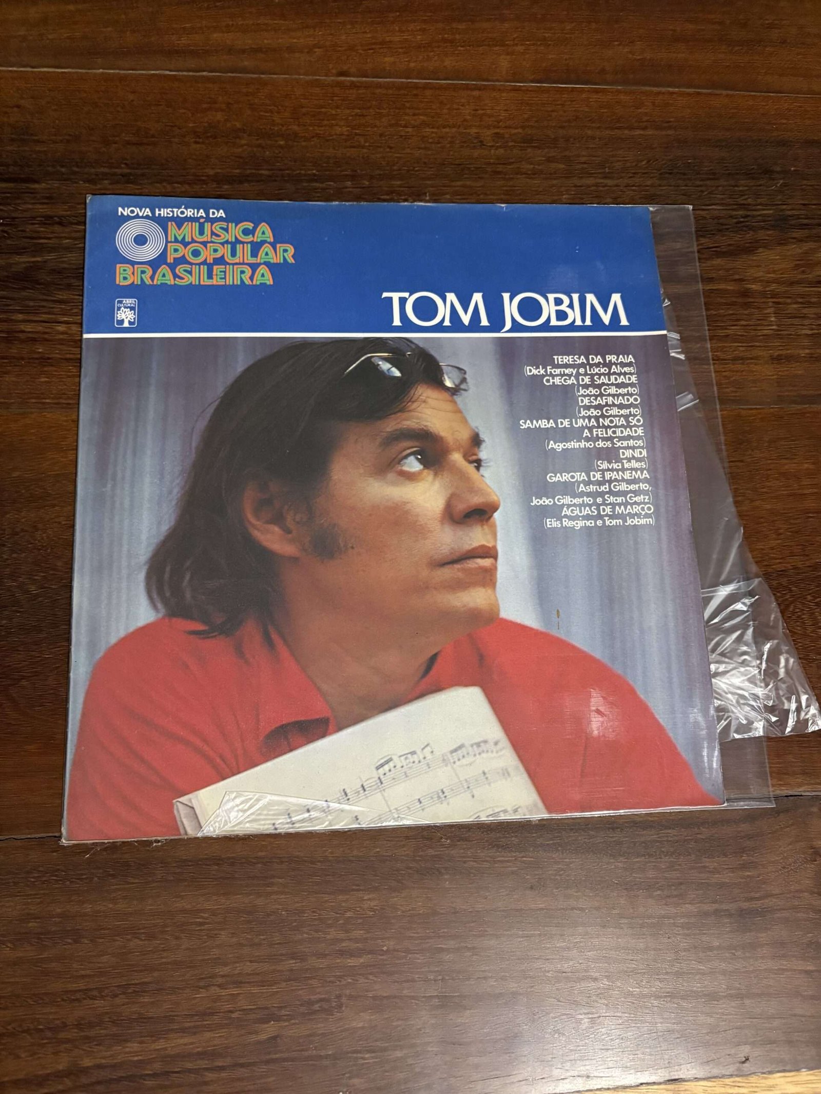 Lp Tom Jobim - Nova História da Música Popular Brasileira (1977) 10 polegadas