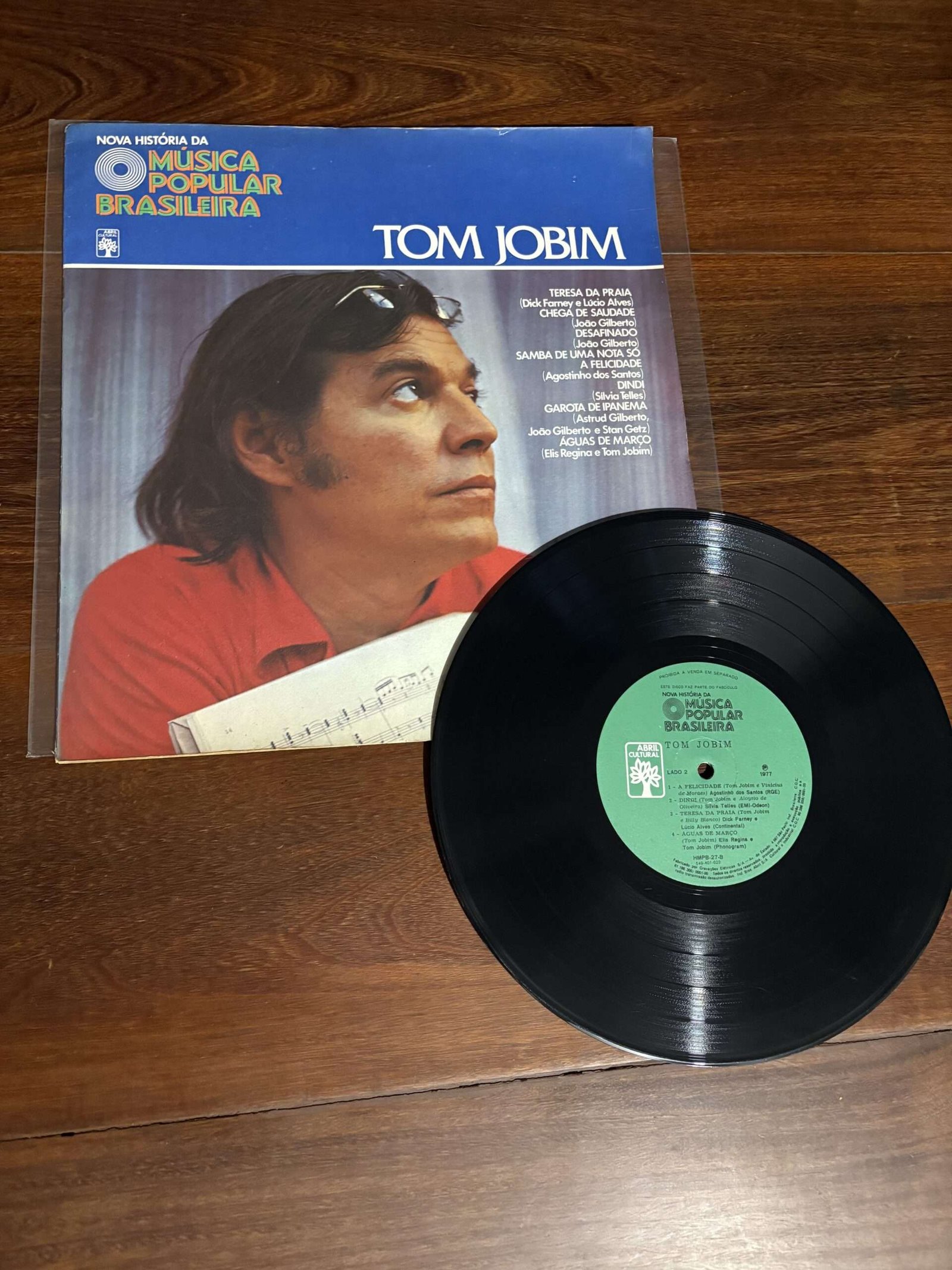 Lp Tom Jobim - Nova História da Música Popular Brasileira (1977) 10 polegadas - Imagem 4