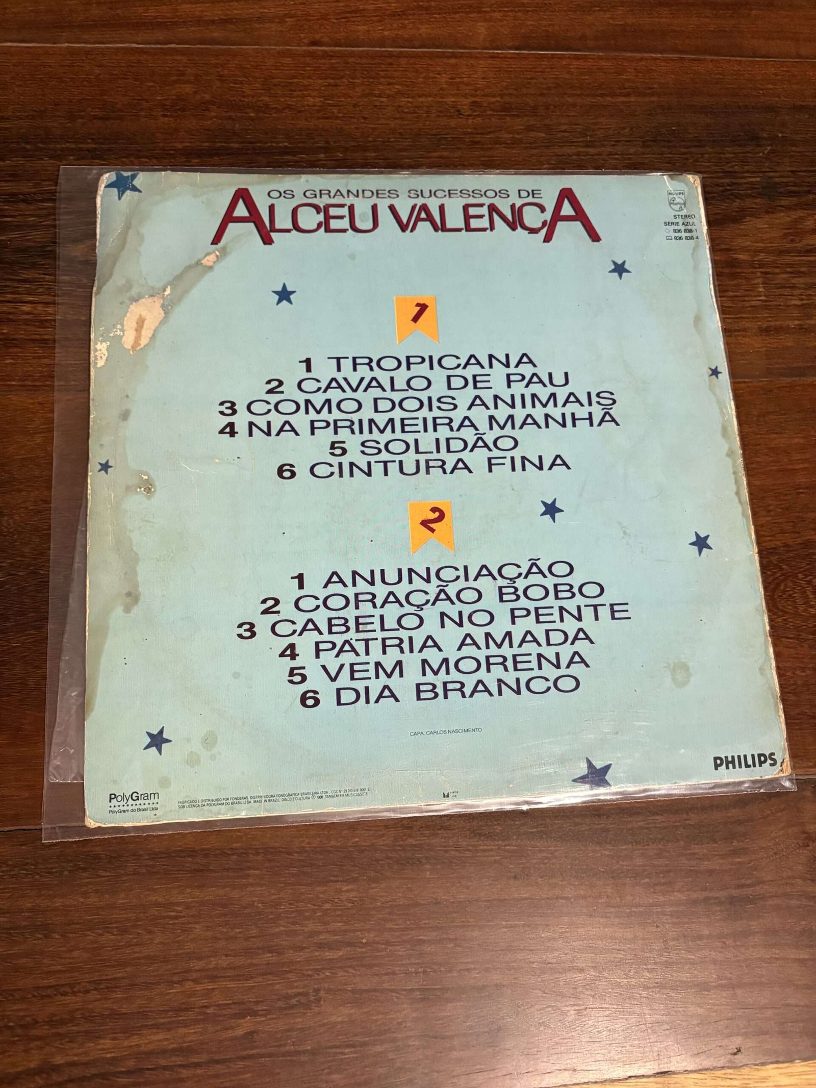 Lp Alceu Valença - Os Grandes Sucessos de Alceu Valença (1988) - Imagem 2