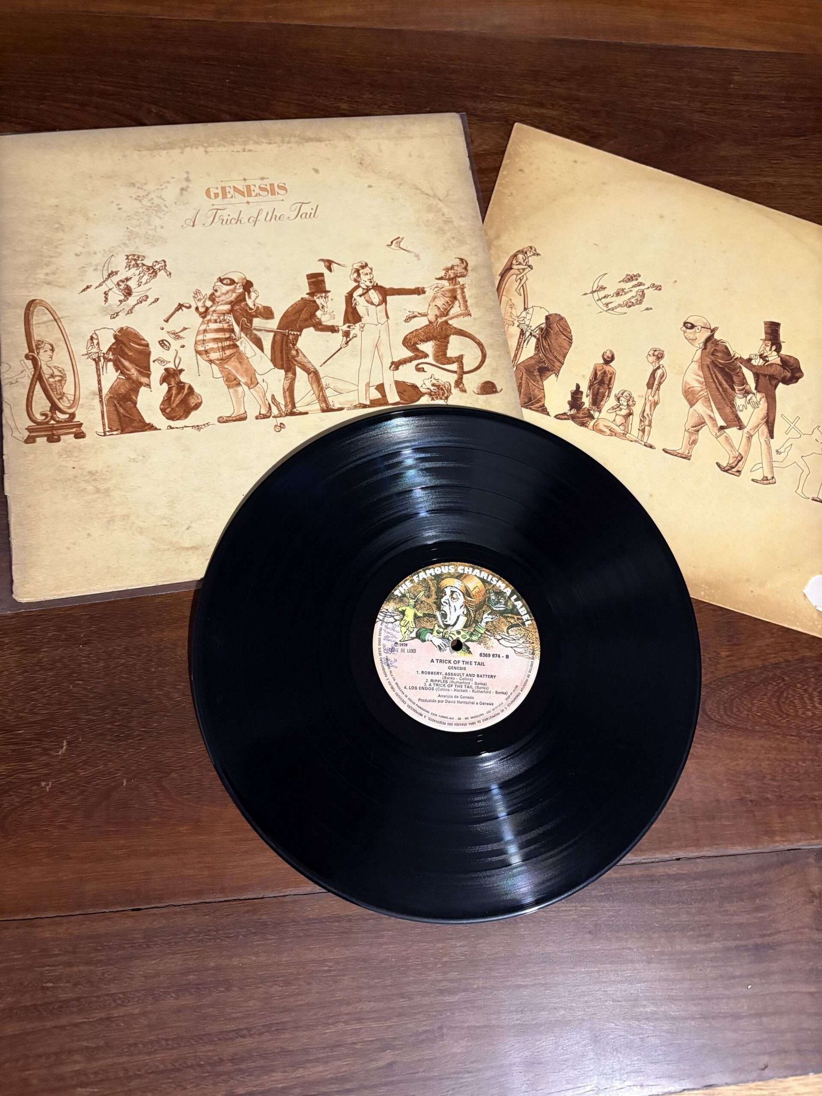 Lp Genesis - A Trick Of The Tail (1976) - Imagem 4