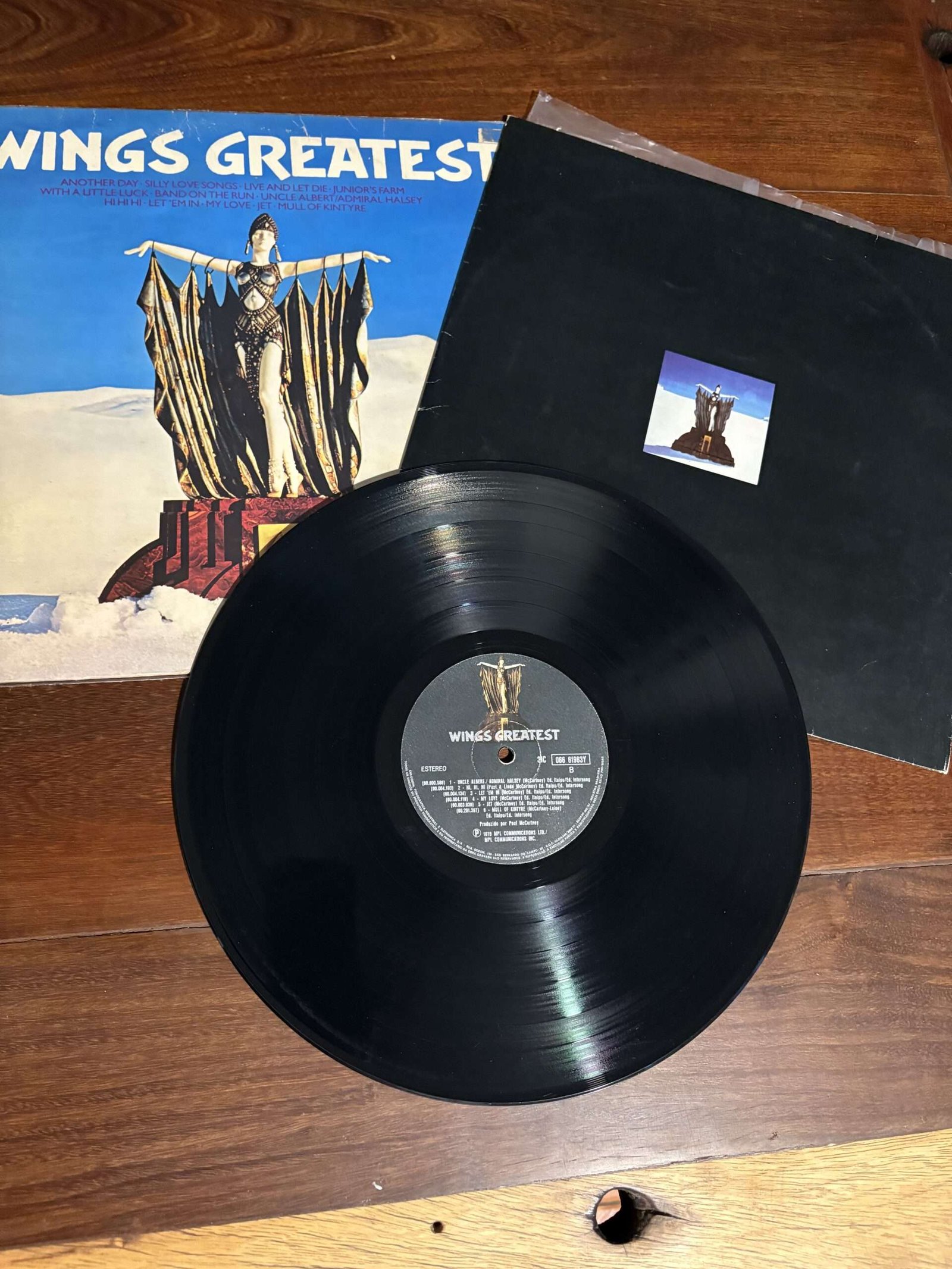 Lp Wings - Wings Greatest (1978) - Imagem 3