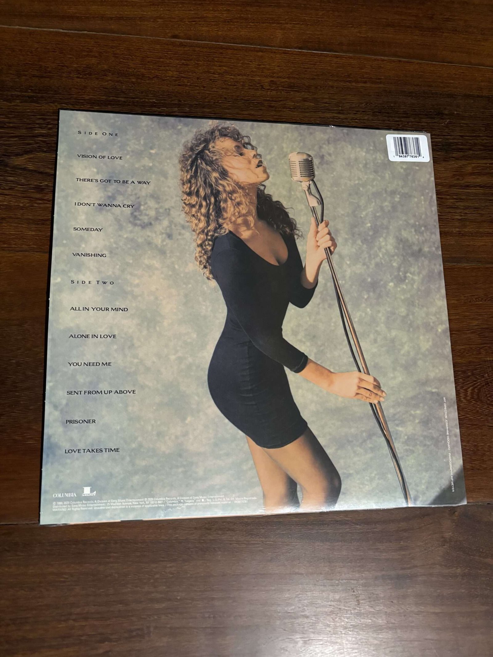 Lp Mariah Carey - Mariah Carey (1990) Lacrado Edição Importada - Imagem 3