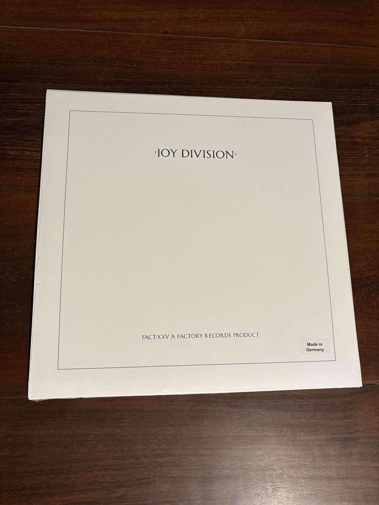 Lp Joy Division - Closer (1980) Lacrado Reedição Importada - Imagem 3