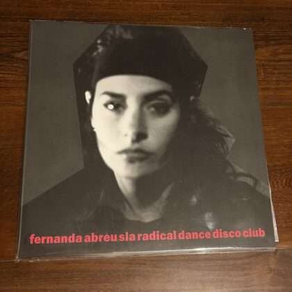 Lp Fernanda Abreu - Sla Radical Dance Disco Club (1990) Edição Noize Lp Vermelho